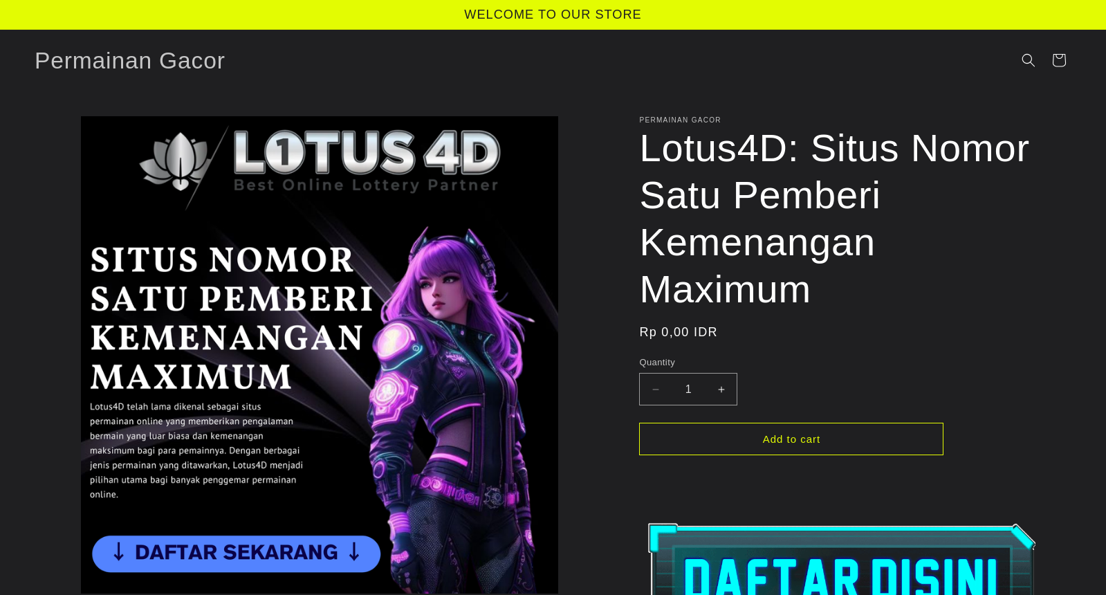 Lotus4D: Situs Nomor Satu Pemberi Kemenangan Maximum icon