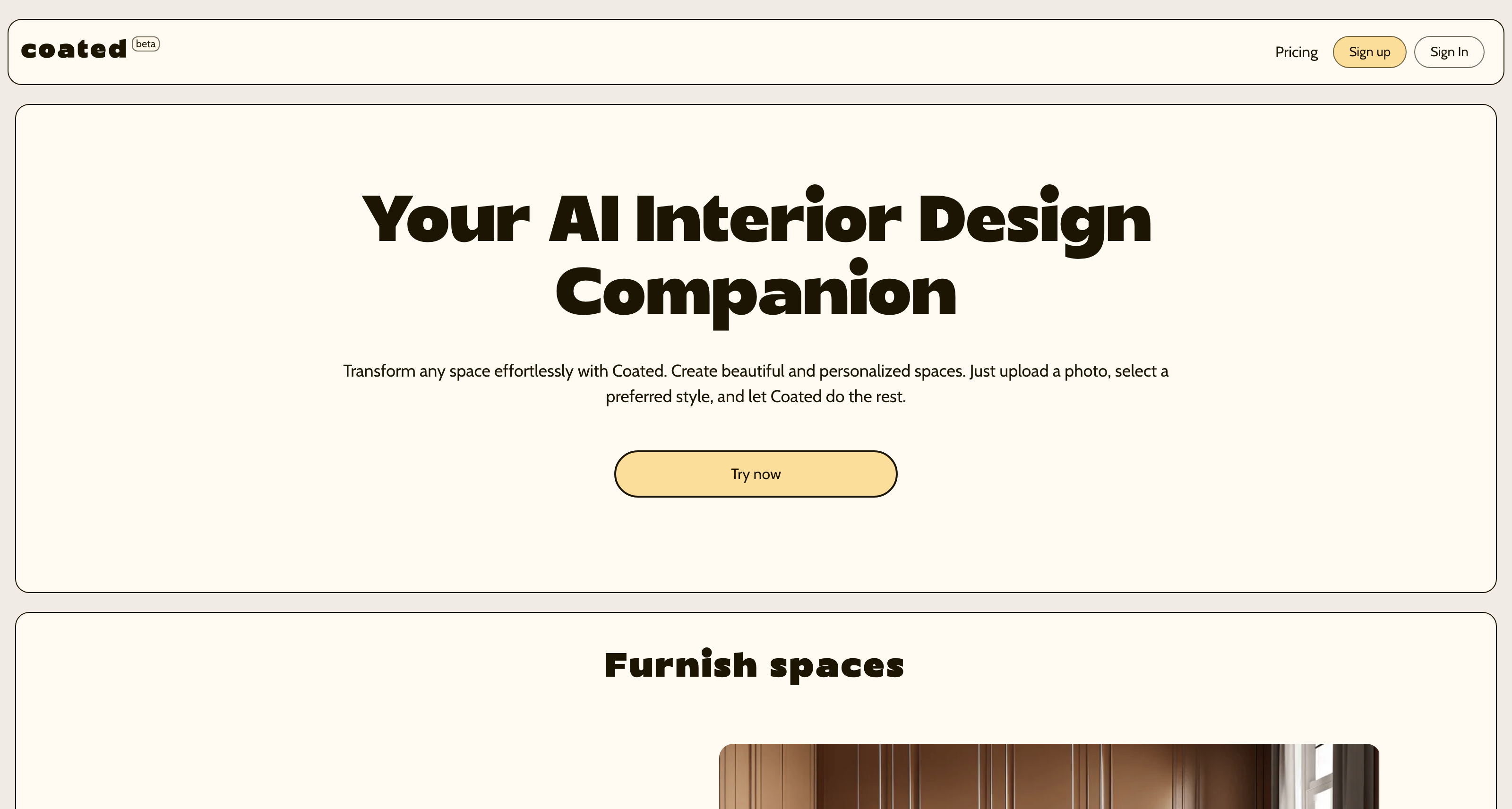Coated - AI Interior Design Assistant icon