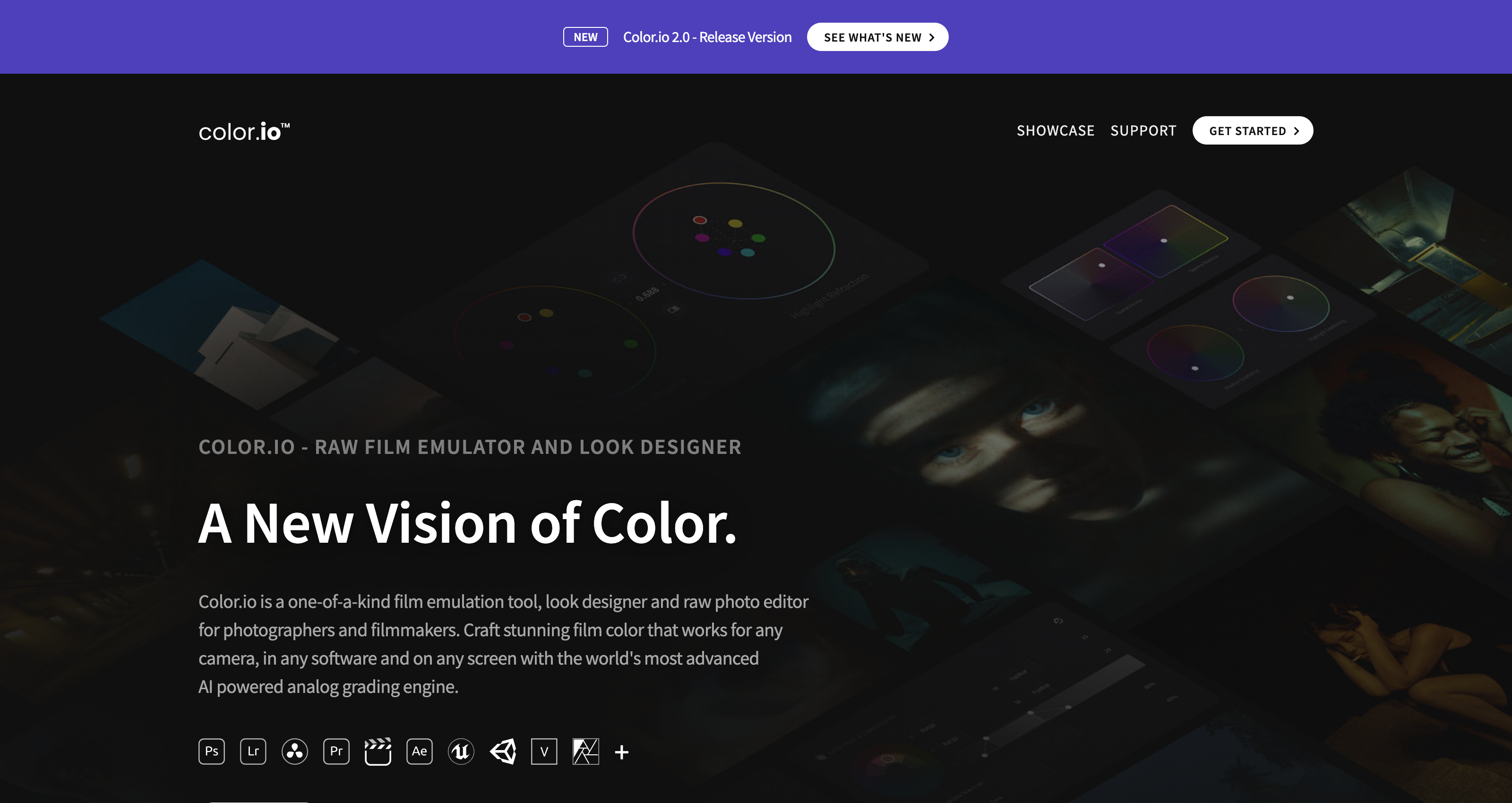 Color.io - Analog Photo Editor & Look Designer icon
