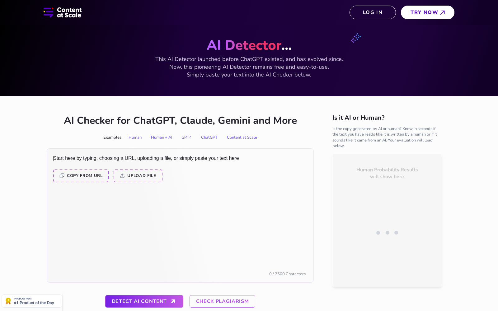 AI Detector: A Real-time AI Checker and ChatGPT Detector |