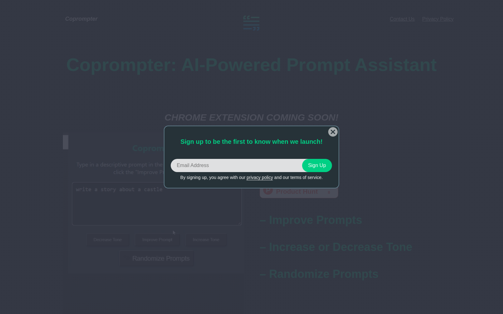 Coprompter