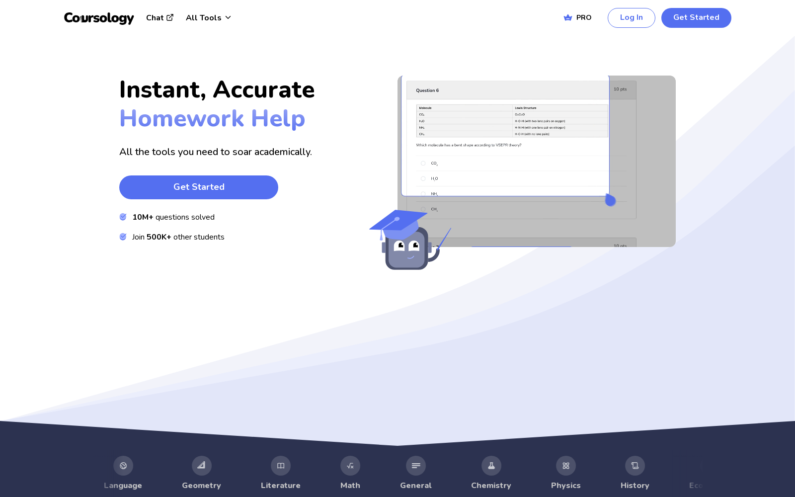 AI Homework Helper | Coursology