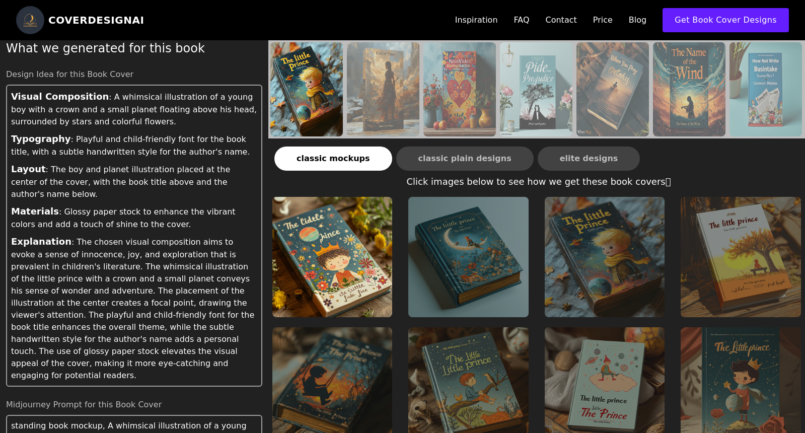 AI Cover Designs for Indie Writers icon
