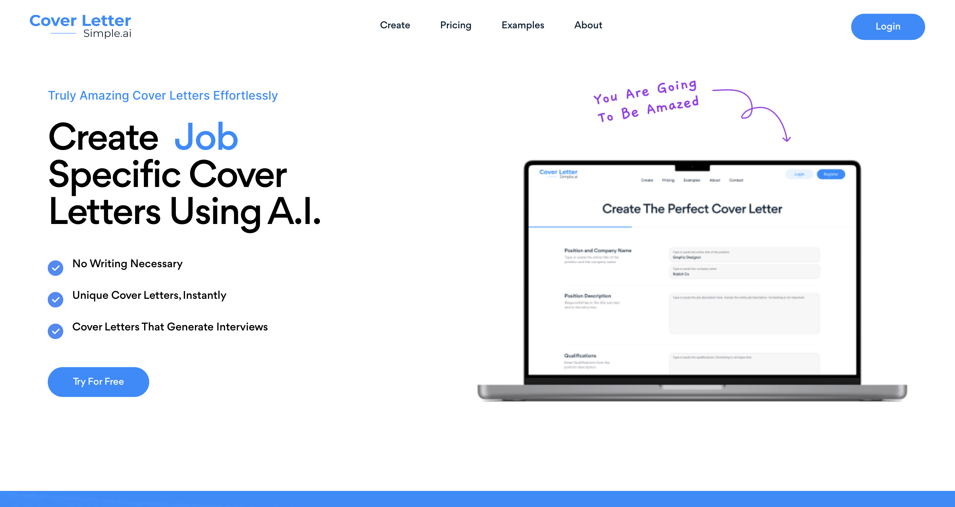 CoverLetterSimple.ai | AI-Powered Cover Letter Creation