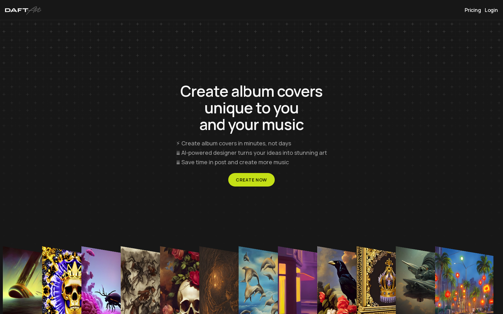 Daft Art — AI-powered Album Cover Generator icon