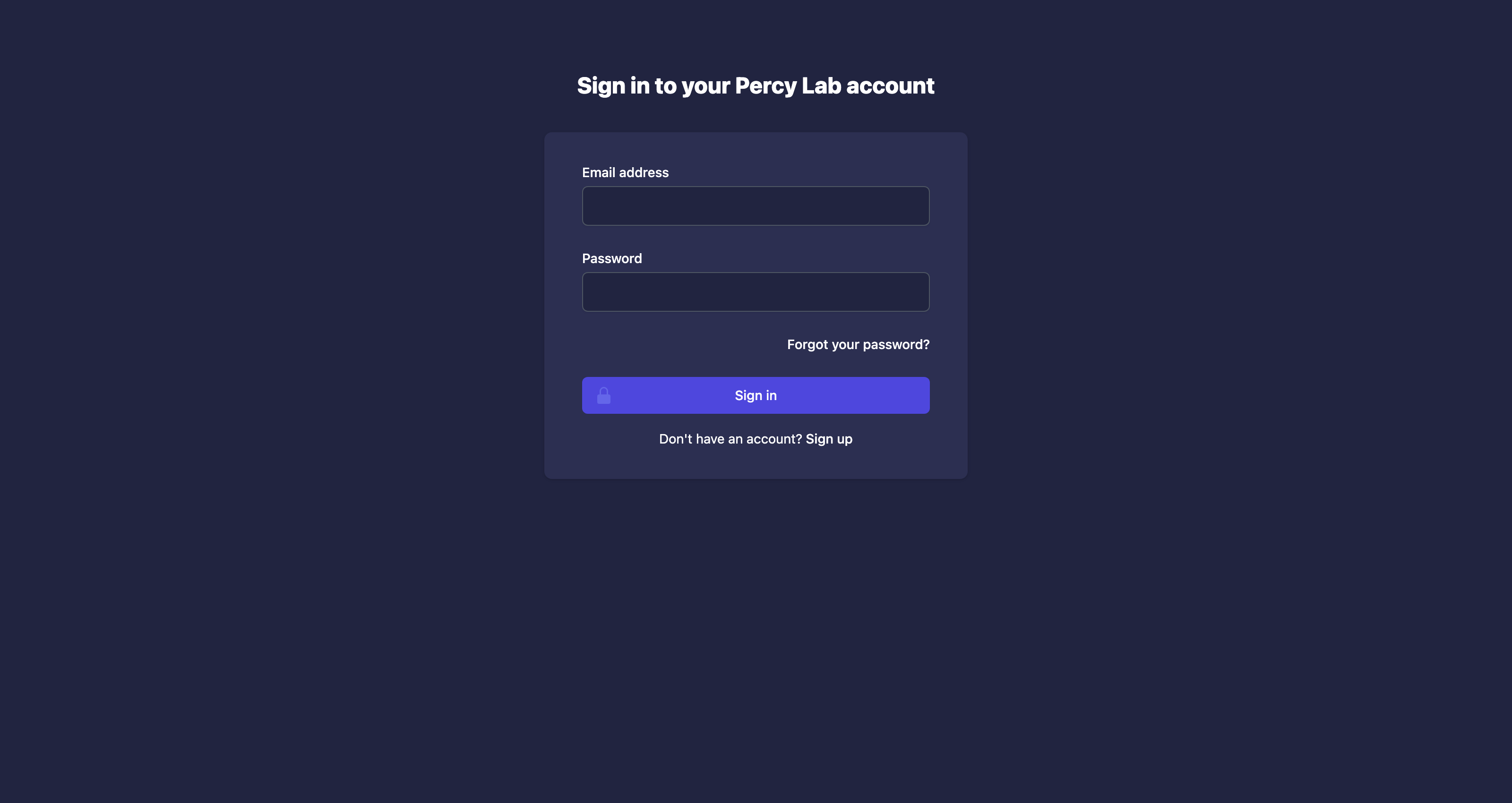 Login - Percy Lab icon