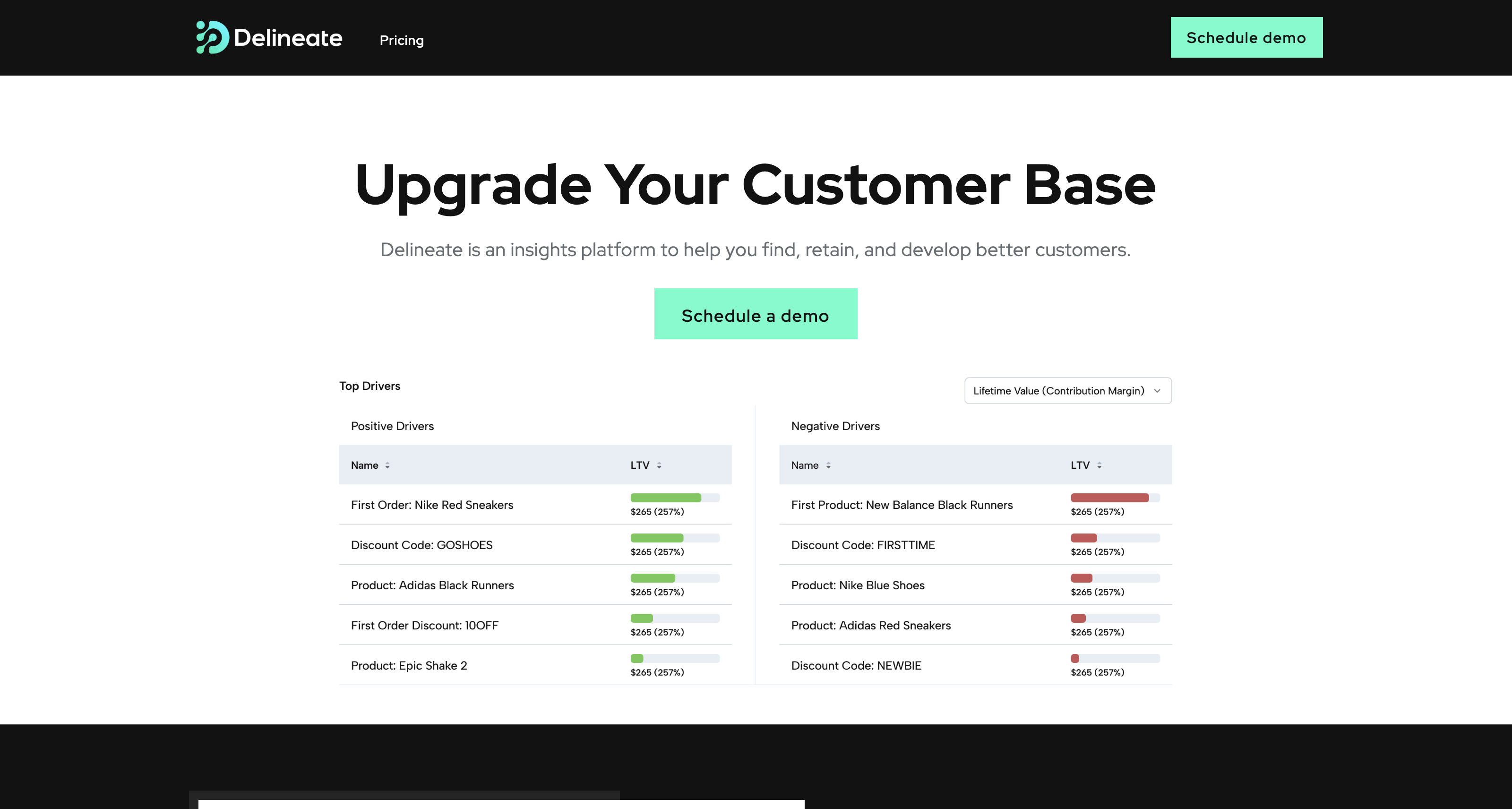 Delineate - Ecommerce Customer Profitability Analytics icon