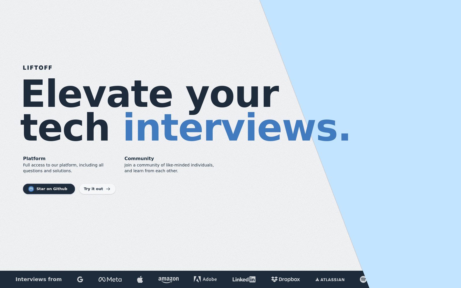Liftoff - AI-Powered Mock Interviews icon