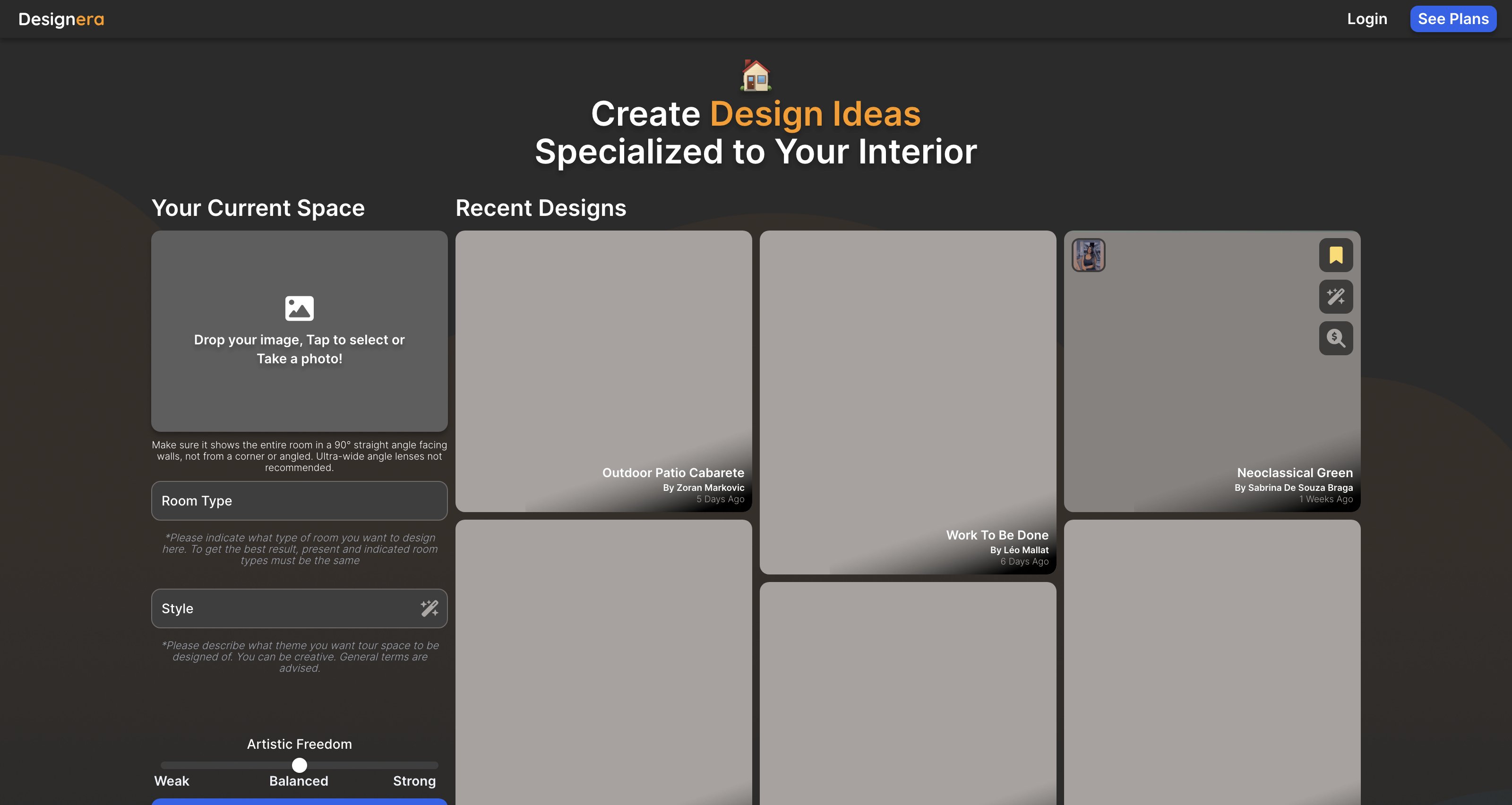 Designera | Create AI-Powered Design Ideas in Seconds