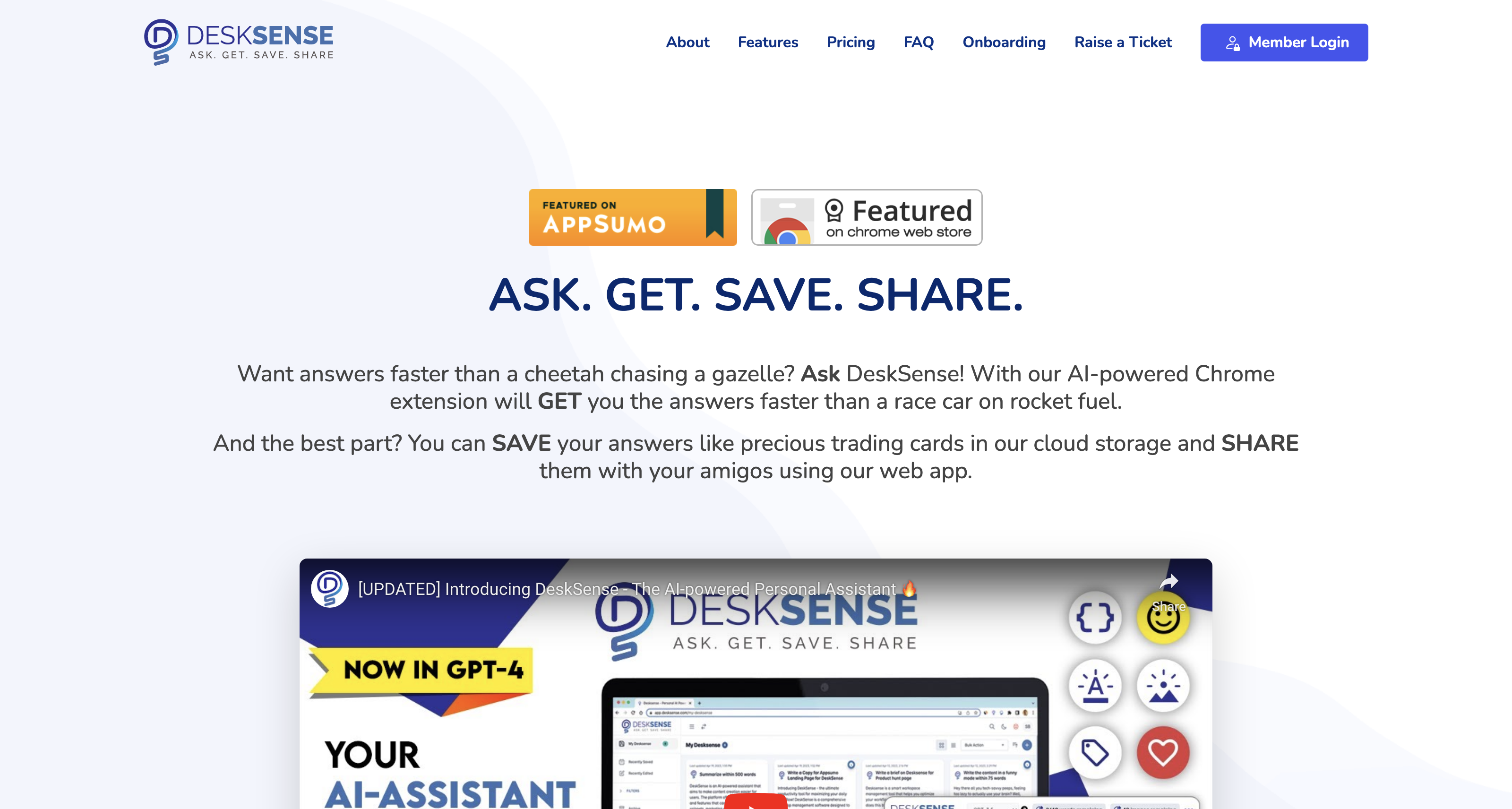 DeskSense | AI-Powered Personal Assistant icon