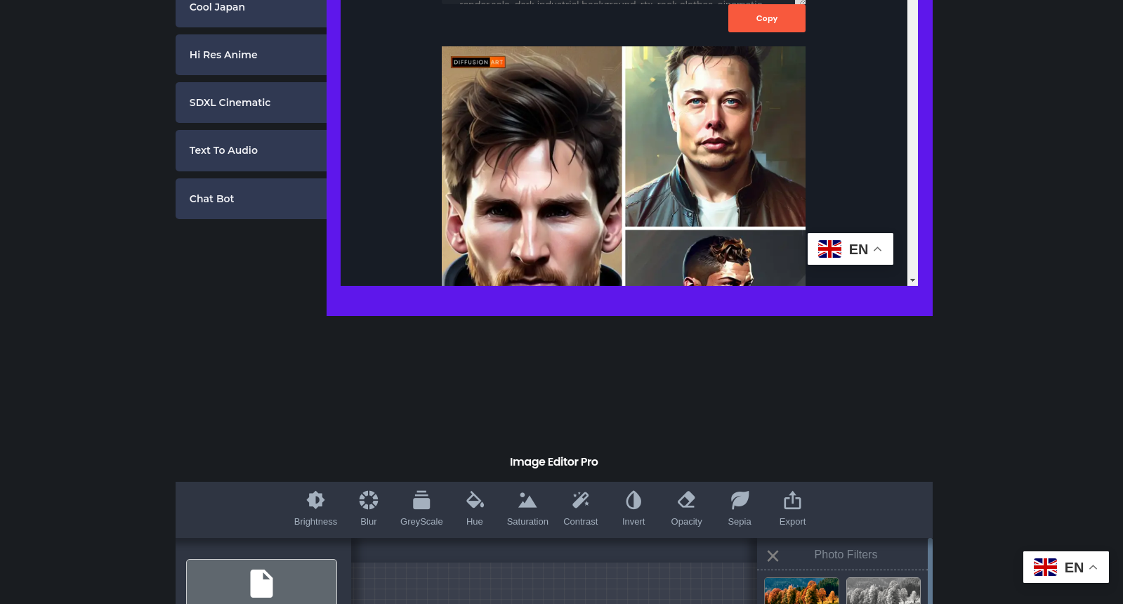 #1 Web Based AI Art Generator – 100% FREE AI ART Generator – No Signup, No Upgrades, No CC reqd. Live access to 100s of Hosted Stable Diffusion Models. icon