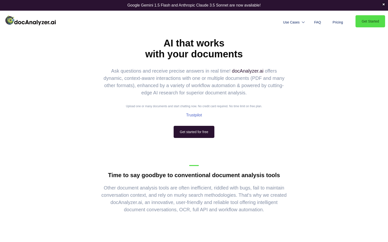 docAnalyzer.ai | AI that works with your documents icon