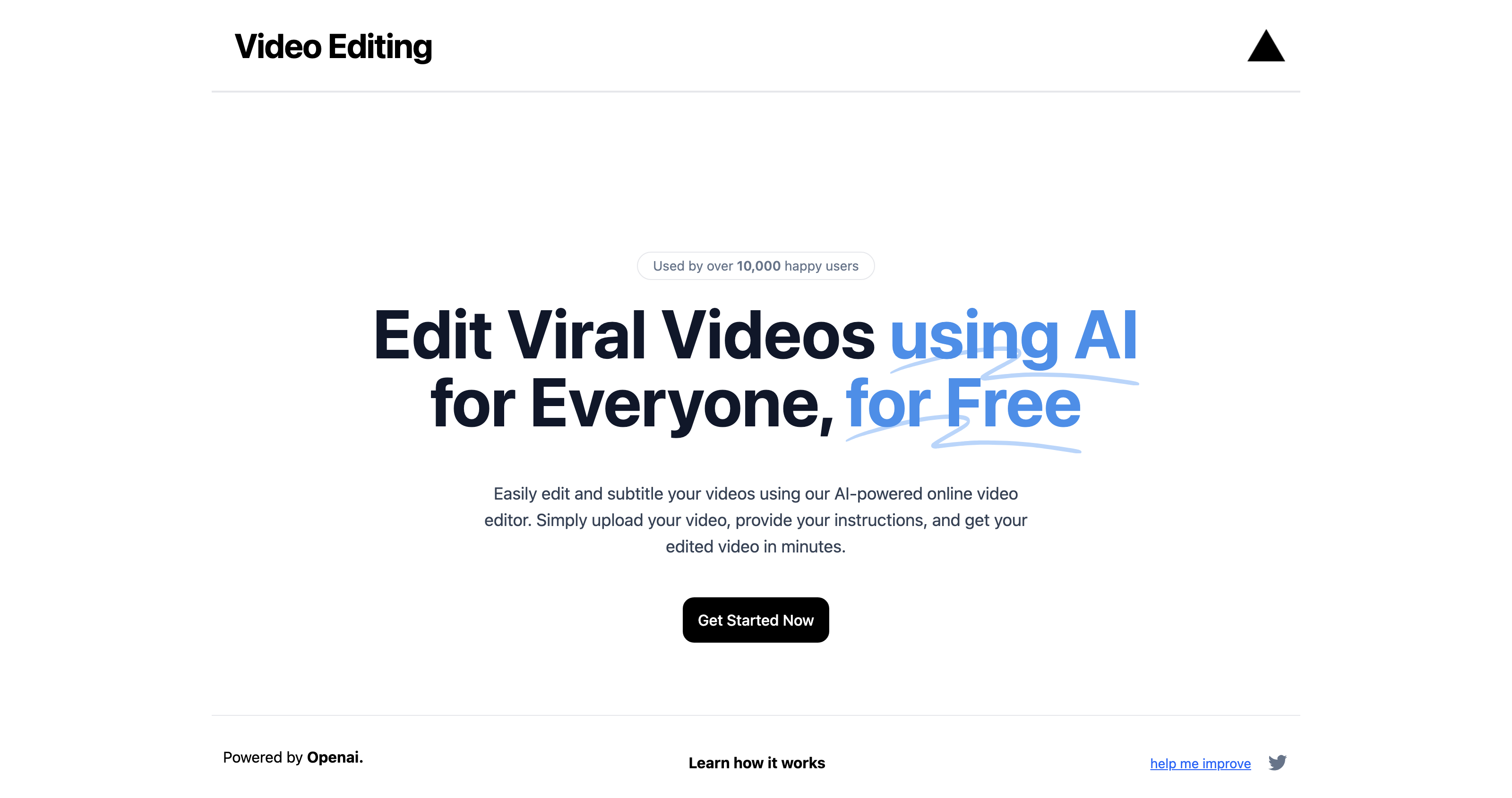 AI Video Editor icon