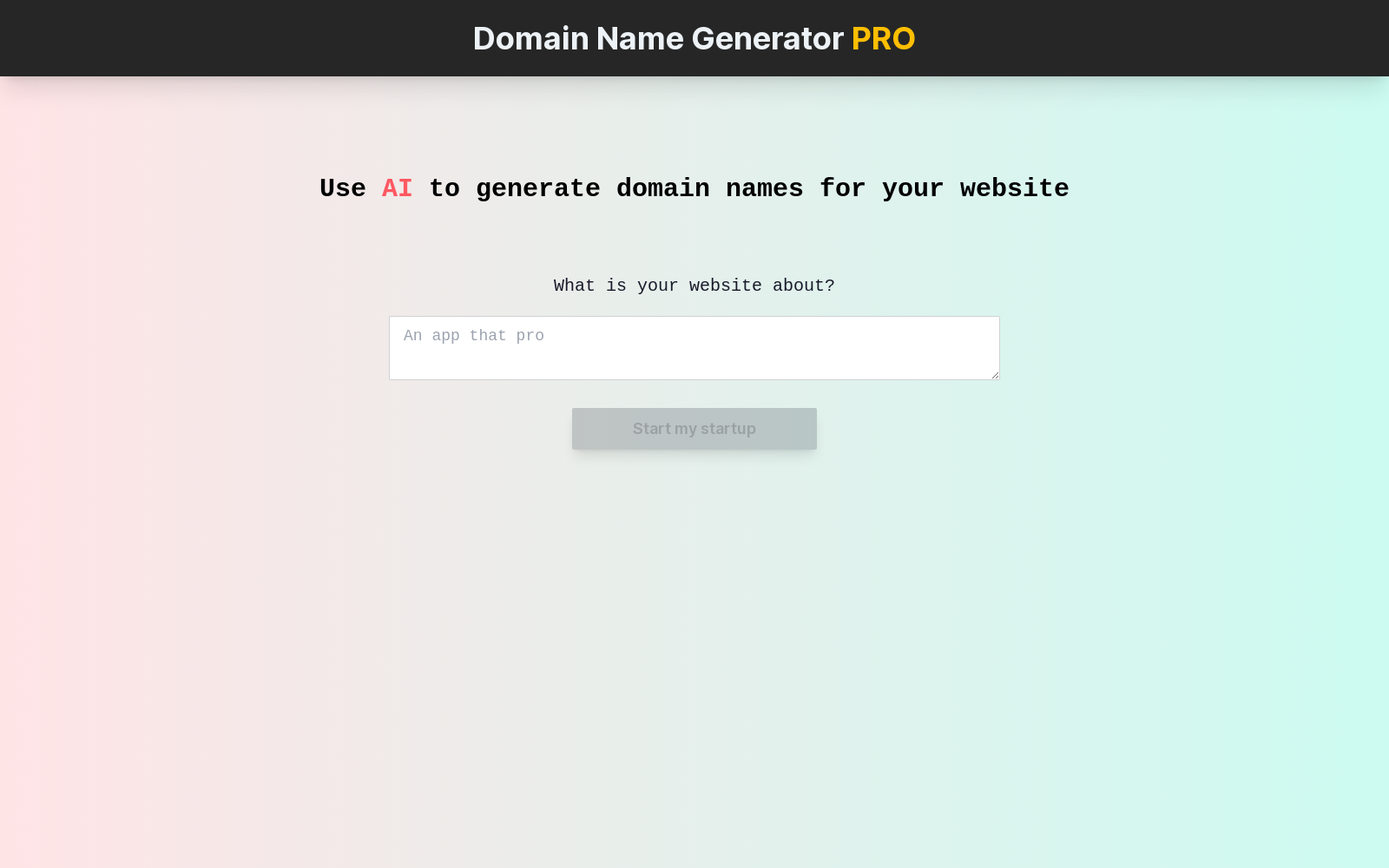 Domain Name Generator PRO icon