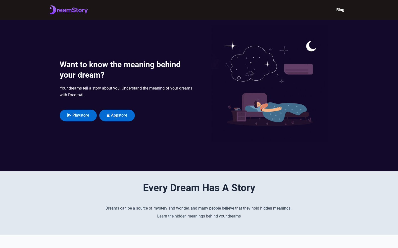 Home - Dream Meaning and Analysis App powerd by AI