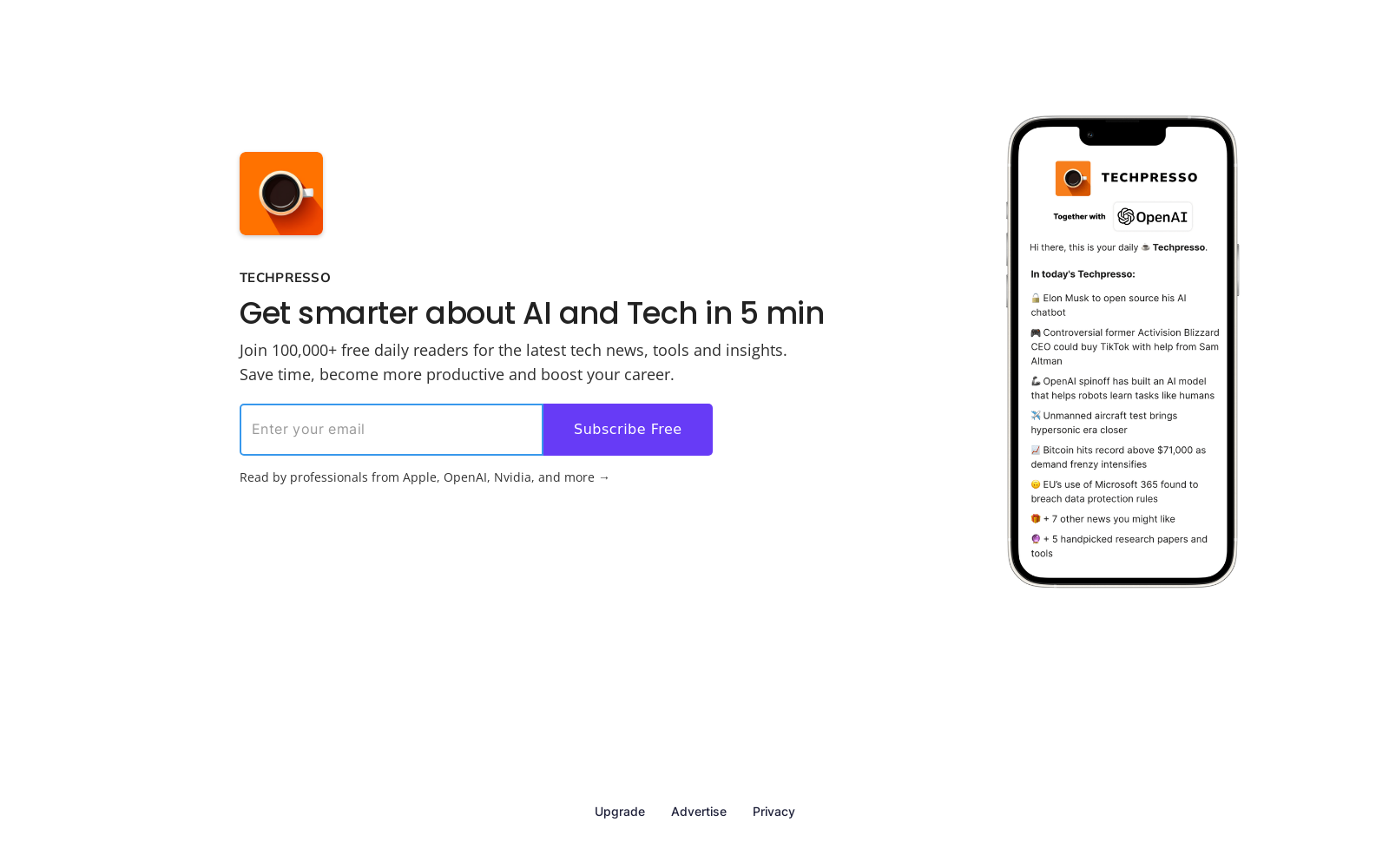 Techpresso - Daily Tech Newsletter icon