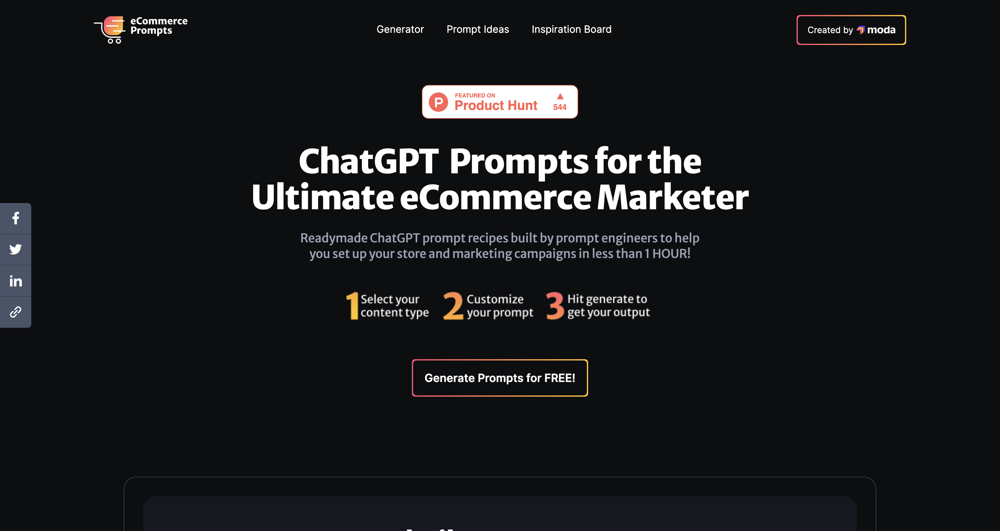 eCommerce ChatGPT Prompts