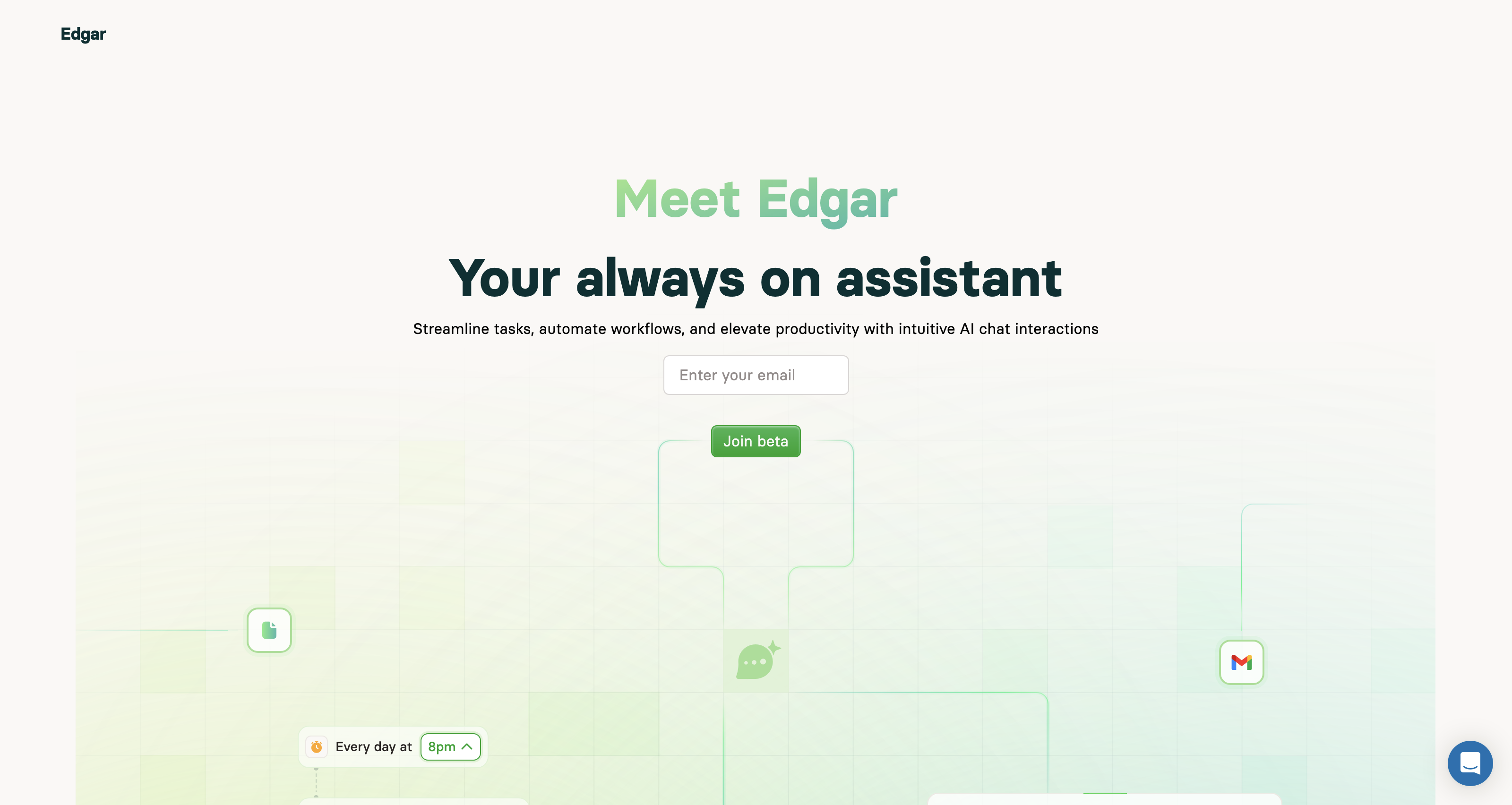 Edgar | Your AI personal assistant