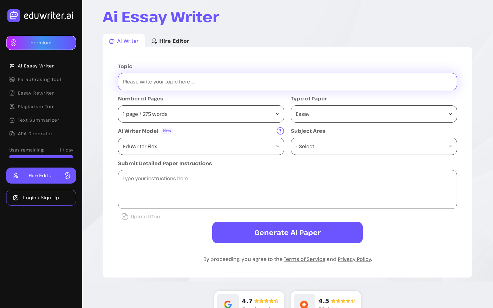 Free Ai Essay Writer icon
