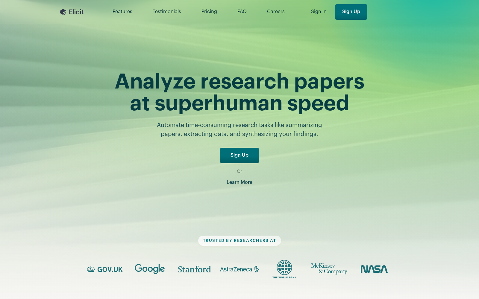 Elicit: The AI Research Assistant
