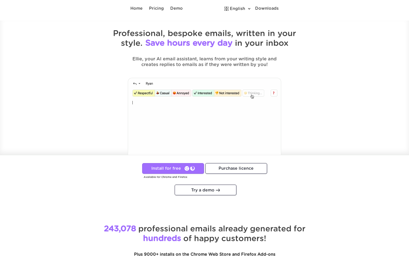 Ellie - Your AI Email Assistant icon