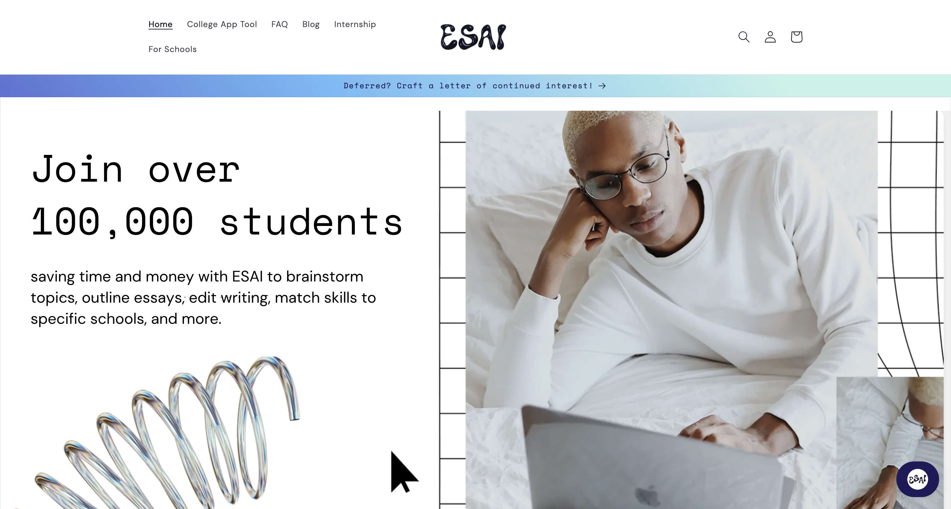 AI-Powered College Admissions Tools for All icon