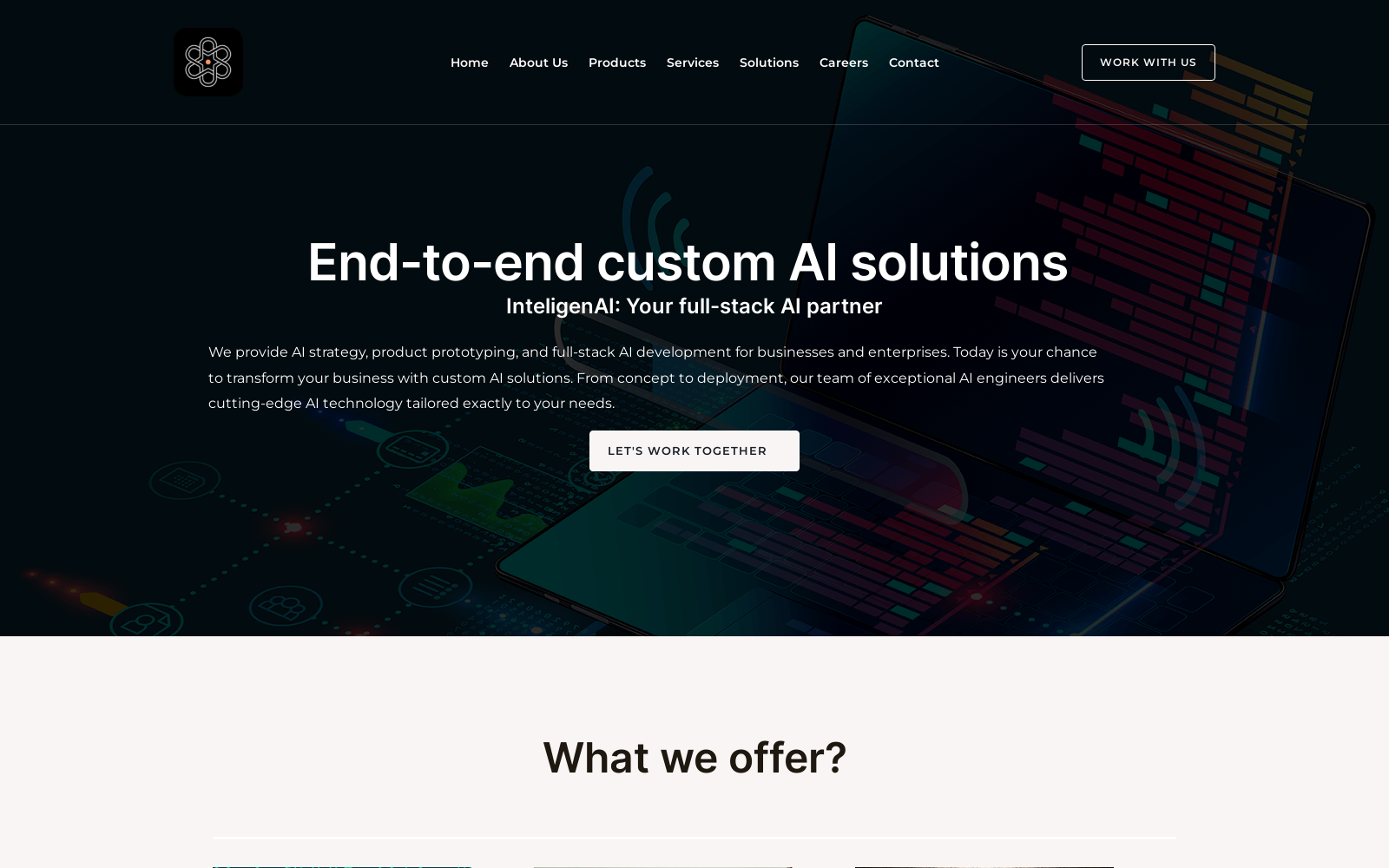 InteligenAI | Custom AI Development | Expert AI consulting icon