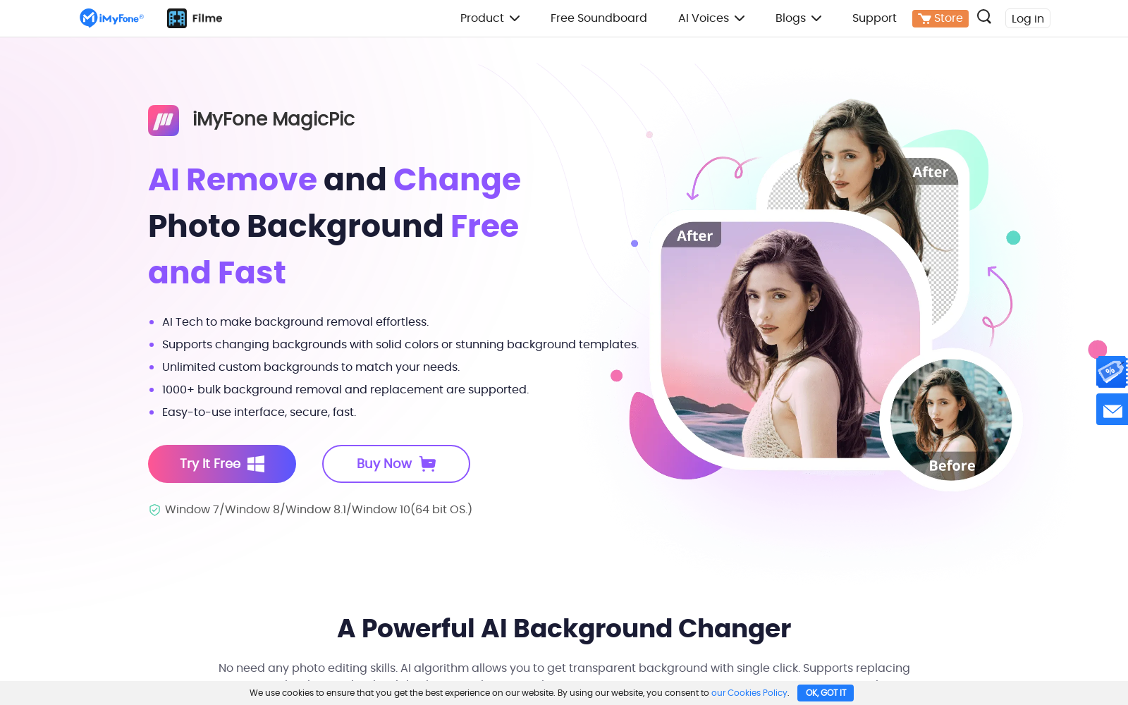 MagicPic- AI Photo Background Remover and Changer