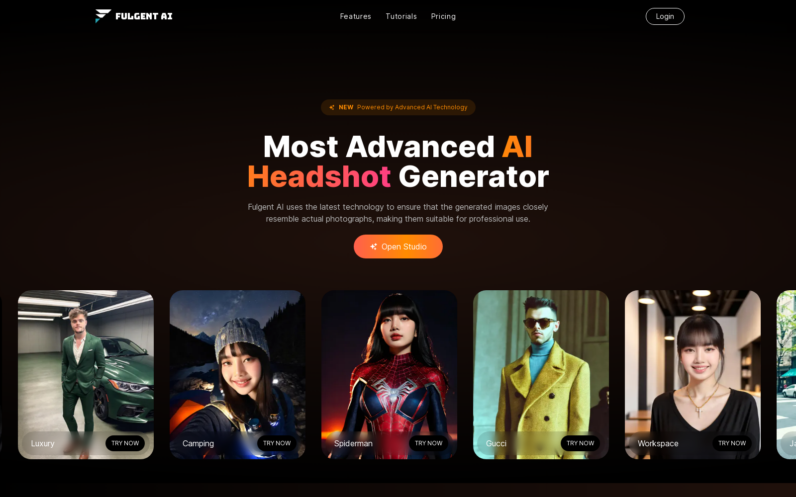 Fulgent AI - Most Advanced AI Headshot Generator icon