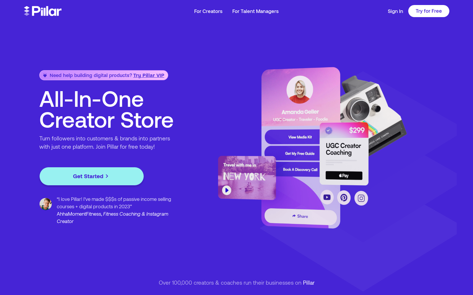 Pillar: Your All-In-One Creator Store icon