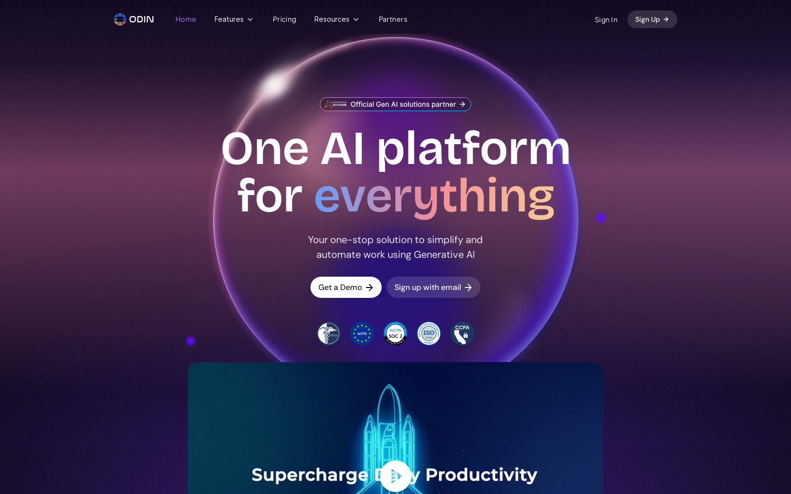 Odin AI - One AI Platform For Everything icon