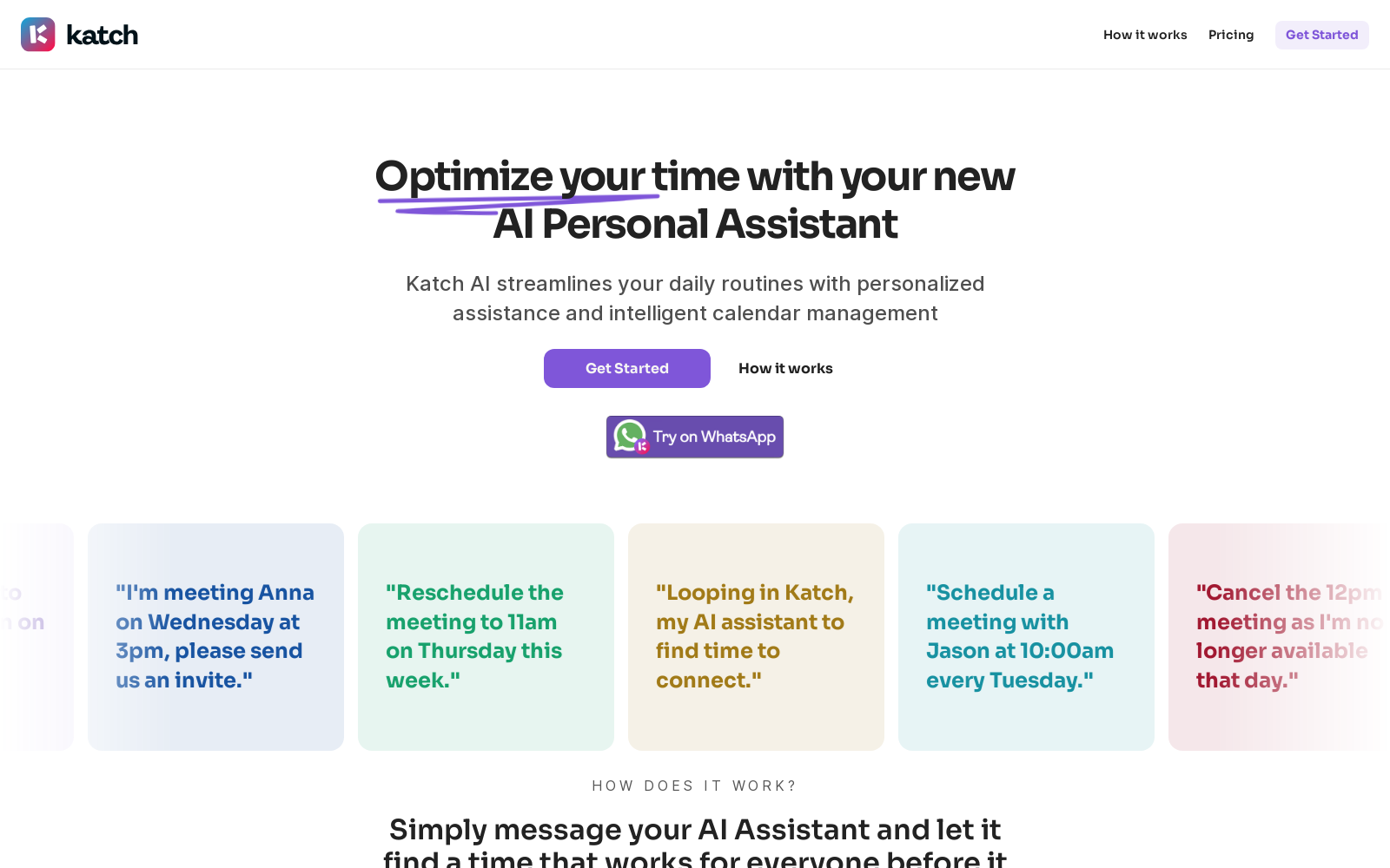 Katch — AI Assistant