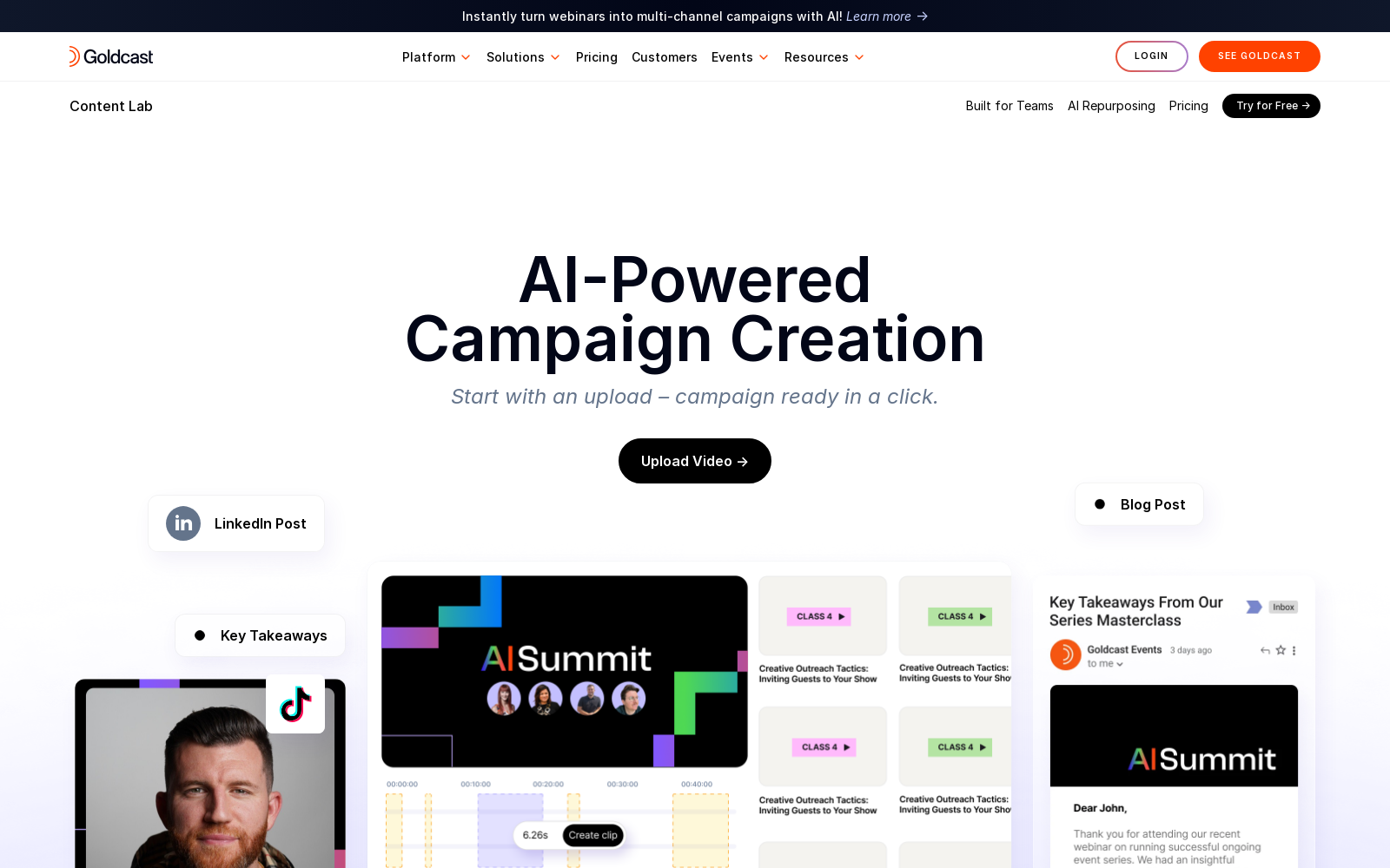 Content Lab: Repurposing Your Video Content Just Got Easier