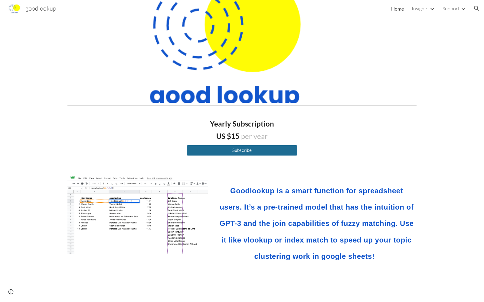 goodlookup
