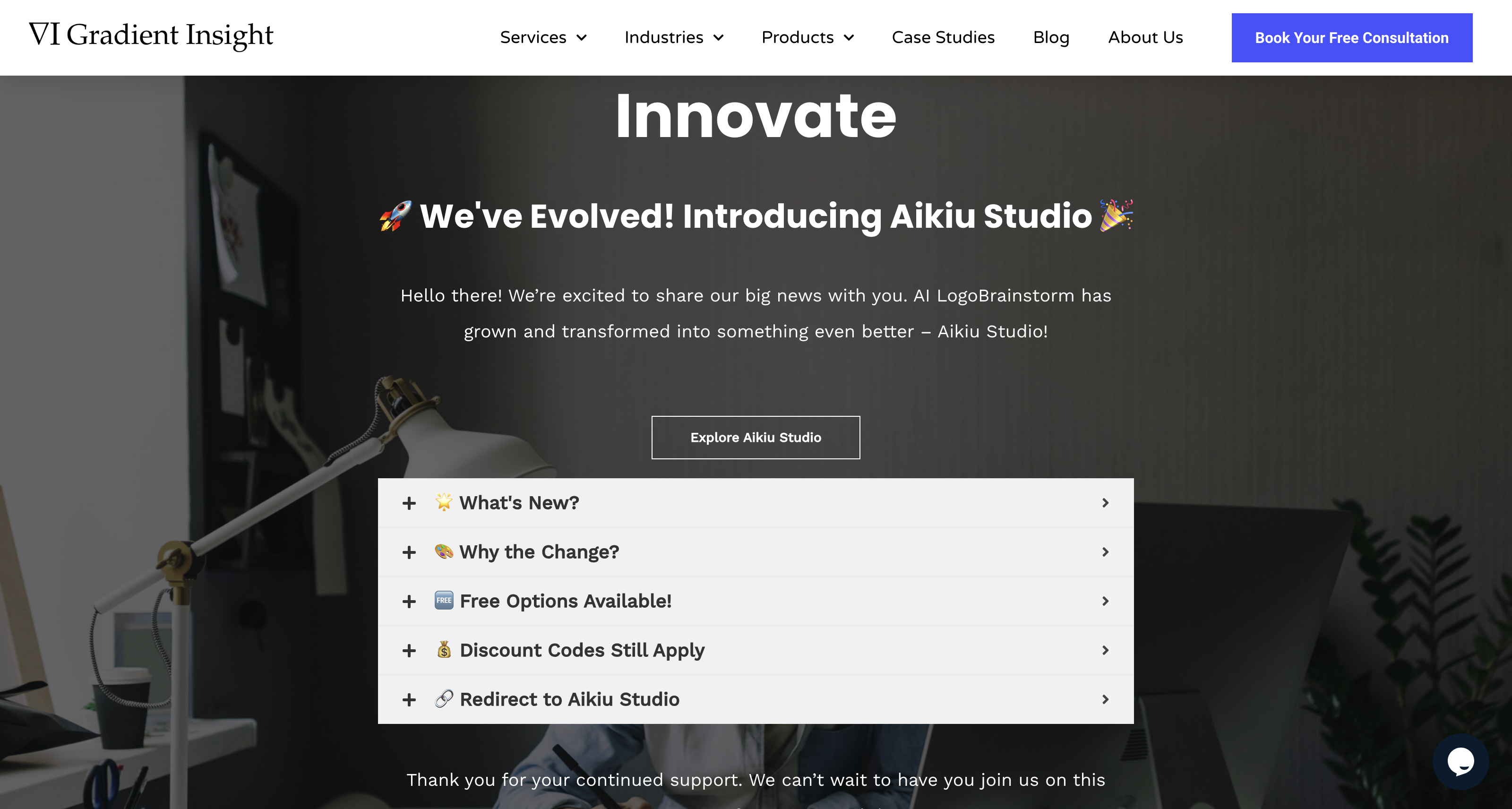 Evolution: From Logo Brainstorm to Aikiu Studio