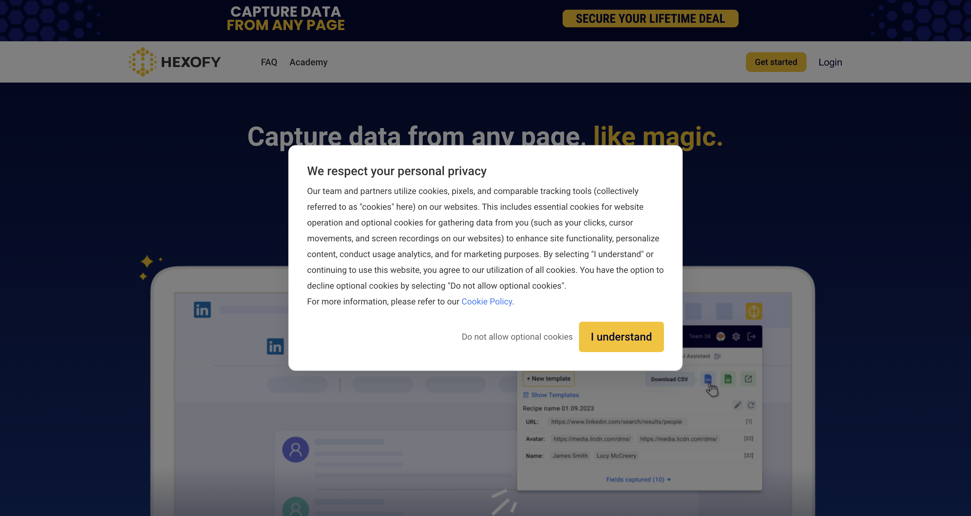 Scrape Data from Any Web Page, Like Magic | Hexofy
