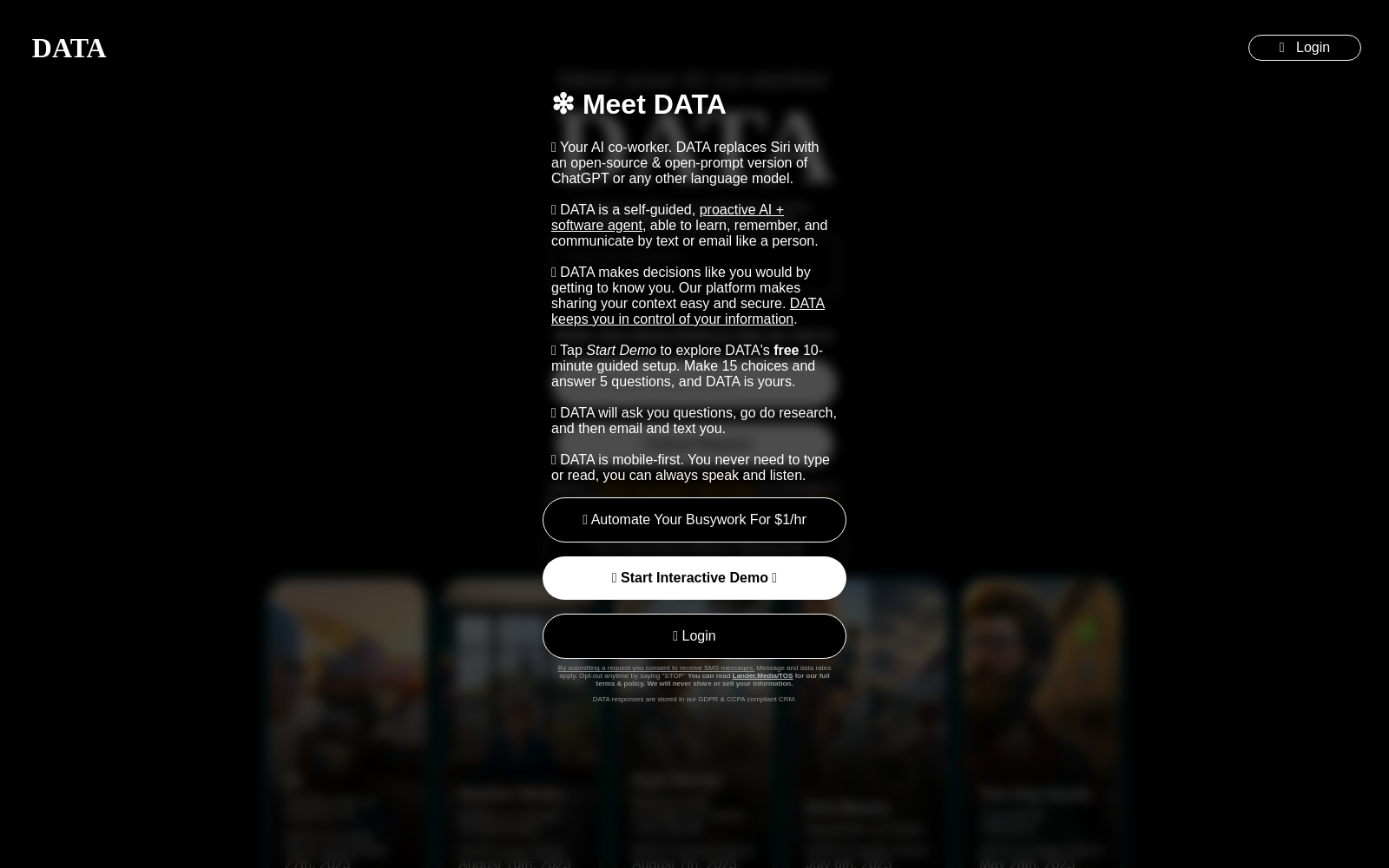 Meet DATA: Replace Siri with ChatGPT icon