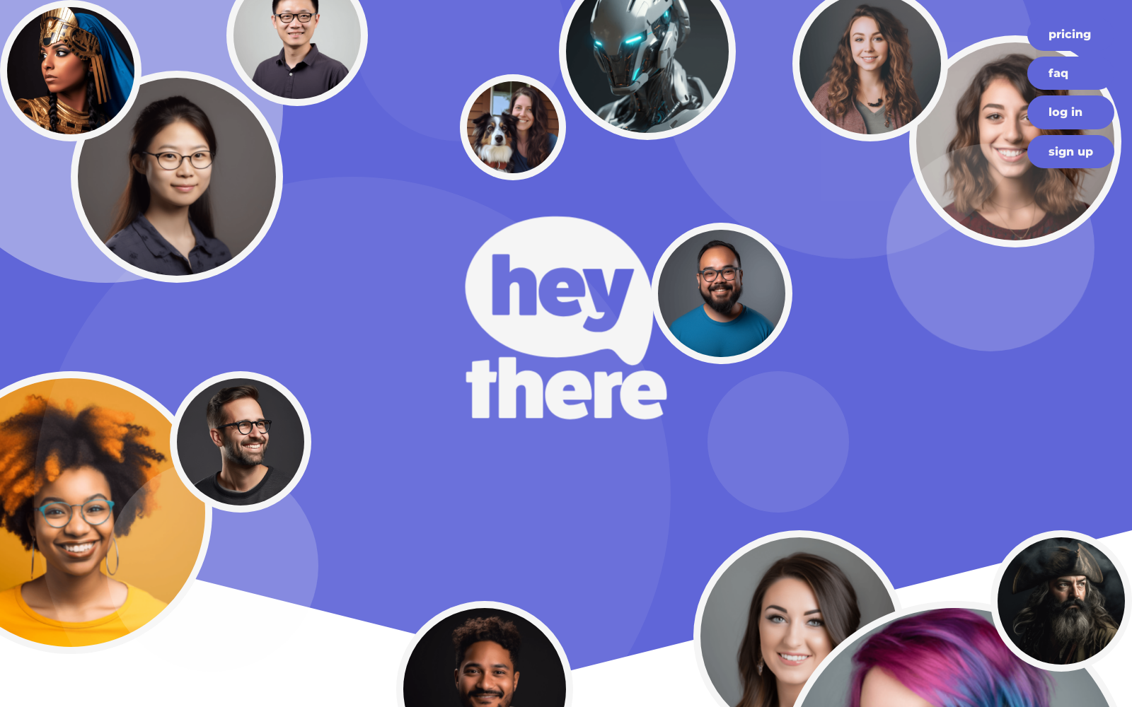 Hey there! Let's Talk with AI in a Completely New Way! icon