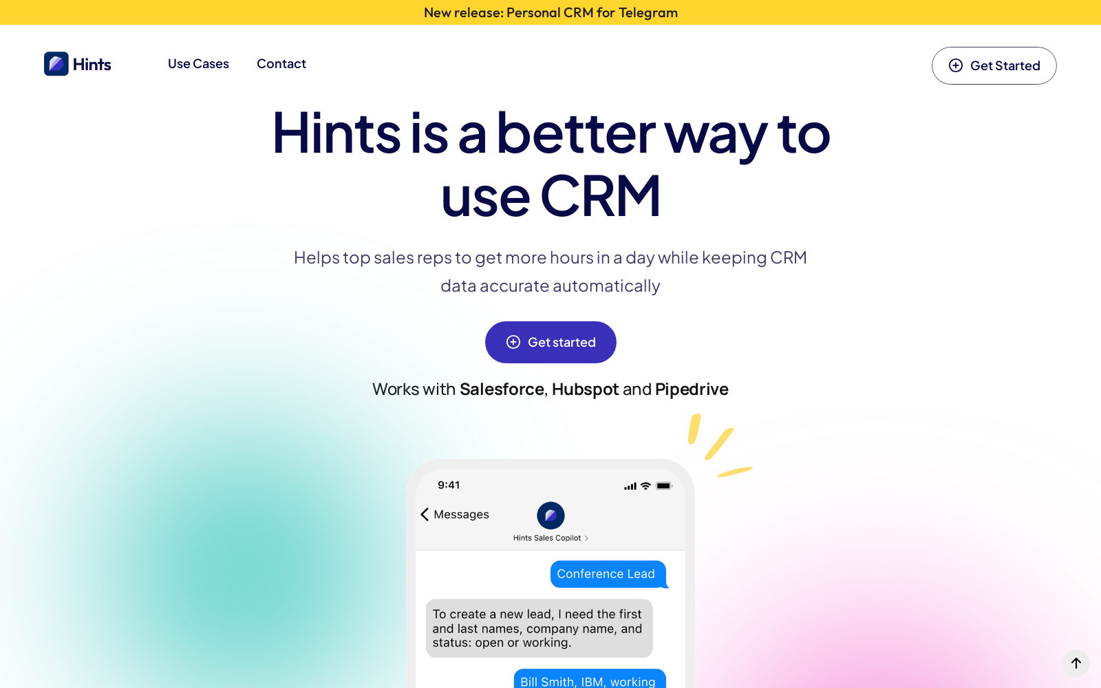 Hints Sales AI Assistant | Hints AI