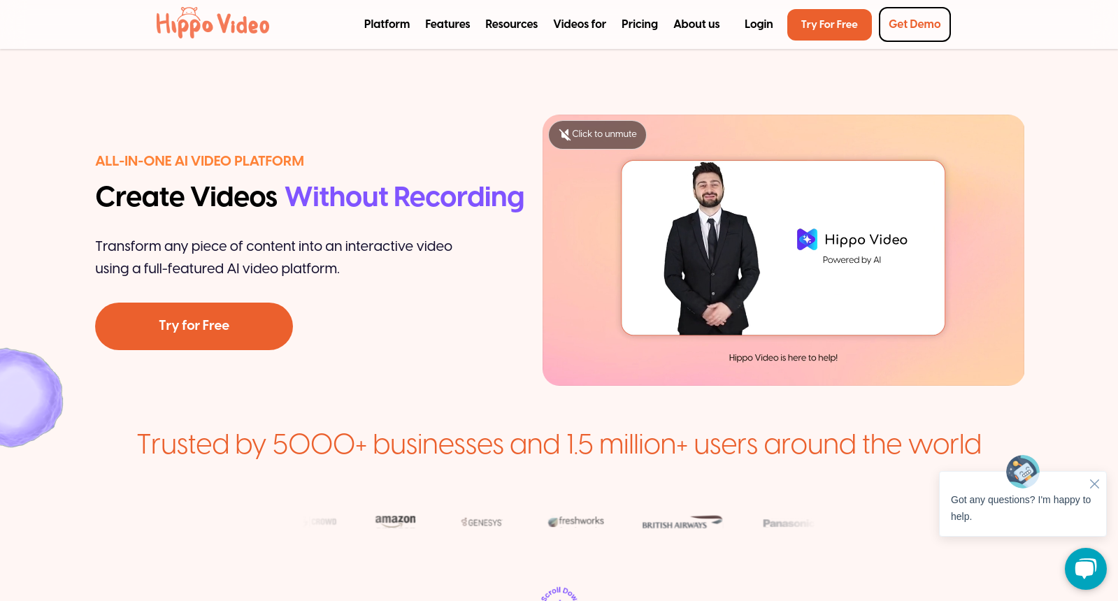 Hippo Video: AI-Powered Video Platform for GTM Teams icon