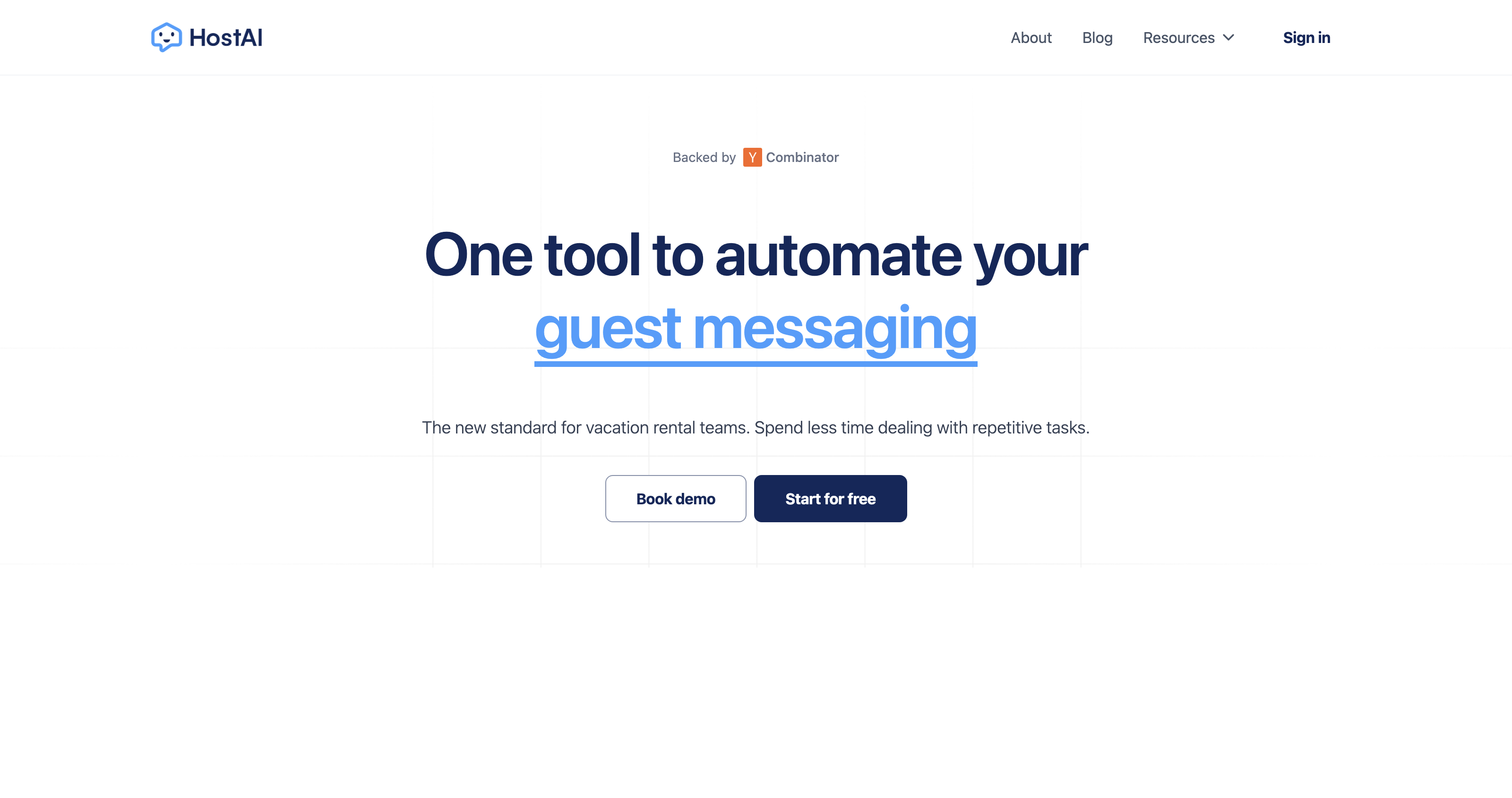 HostAI | AI tools for hotels and short-term rentals icon