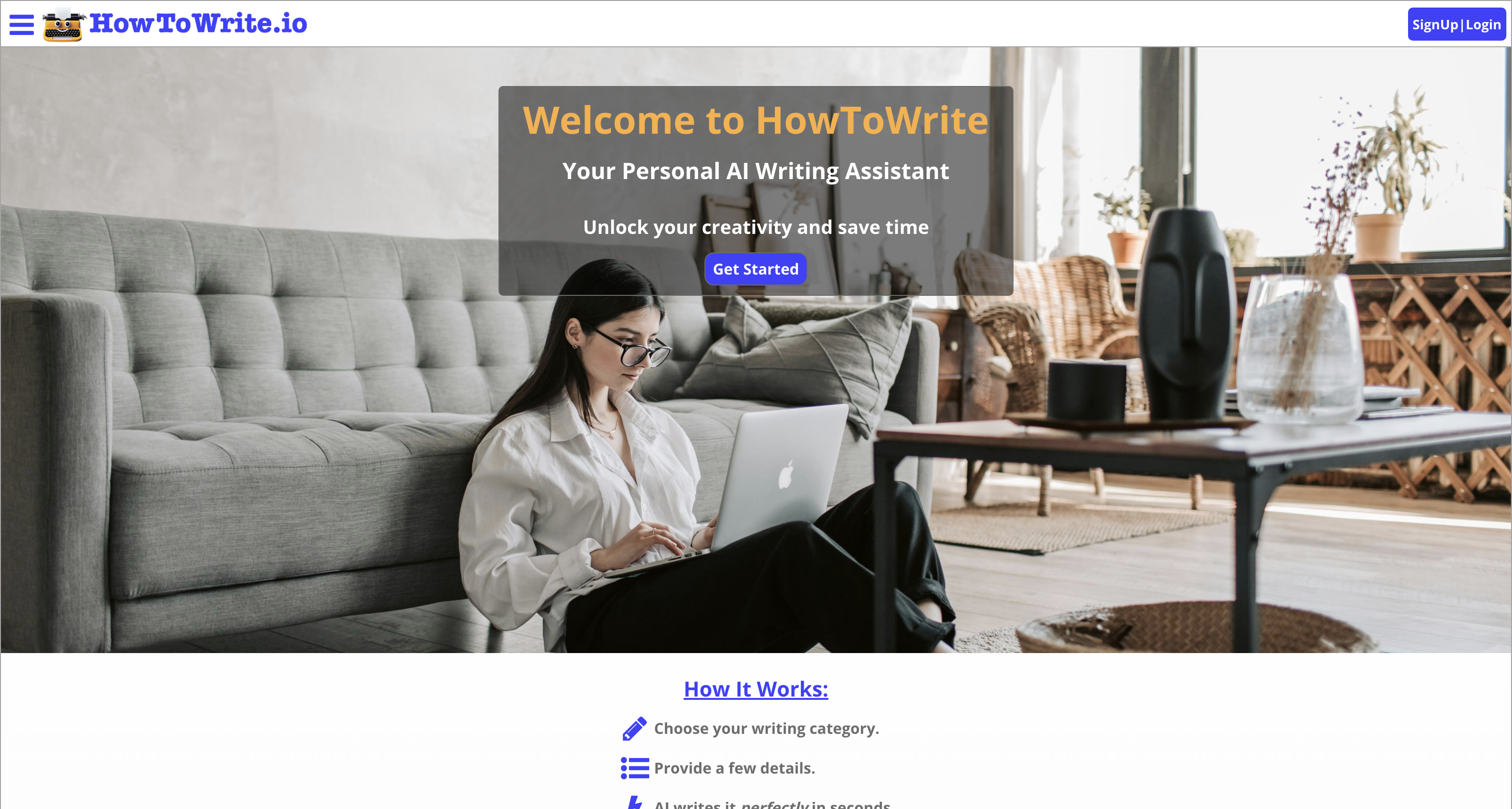 HowToWrite.io | Your Personal AI Writing Assistant icon