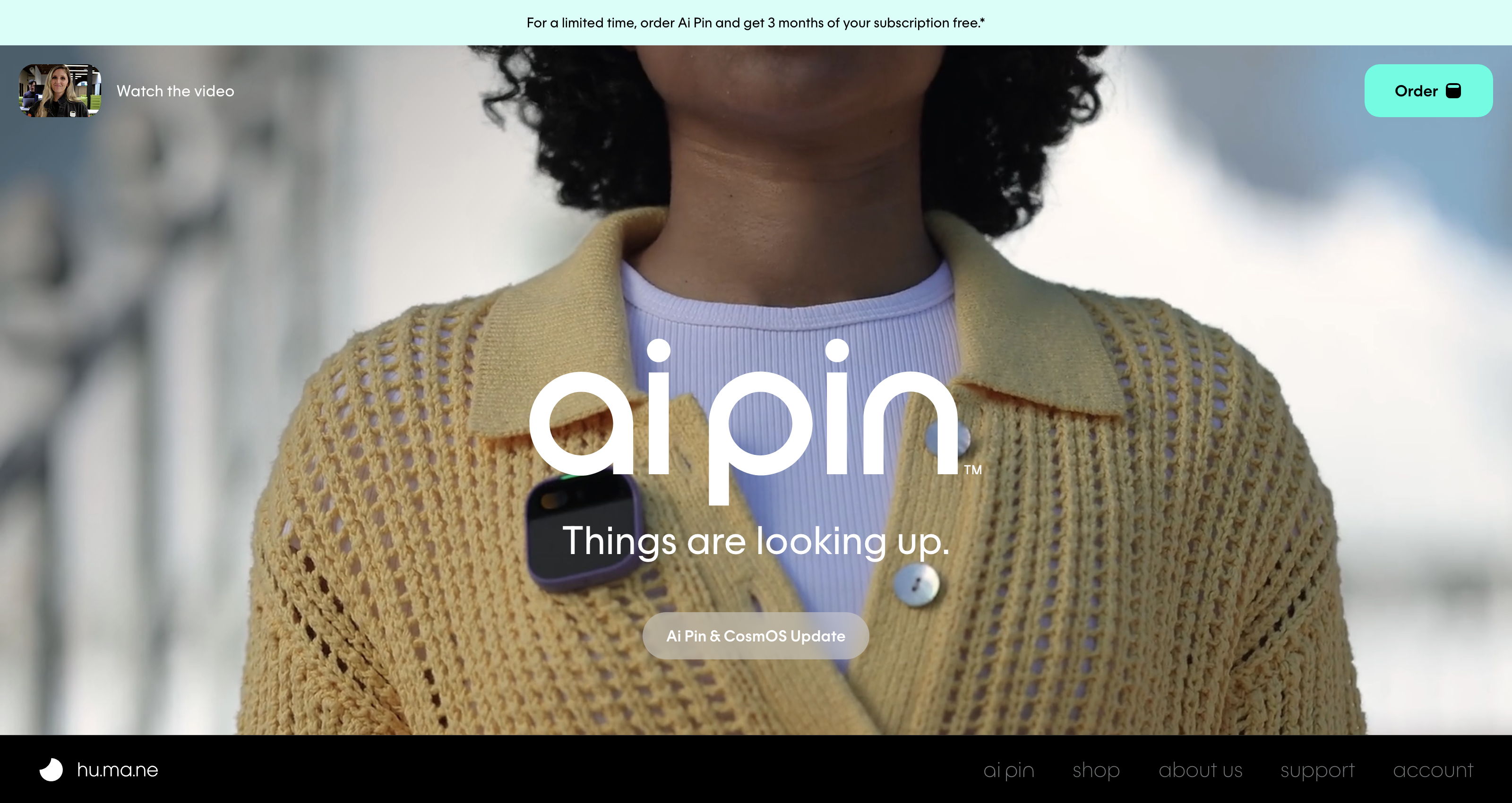Ai Pin - Wearable Ai | Humane icon