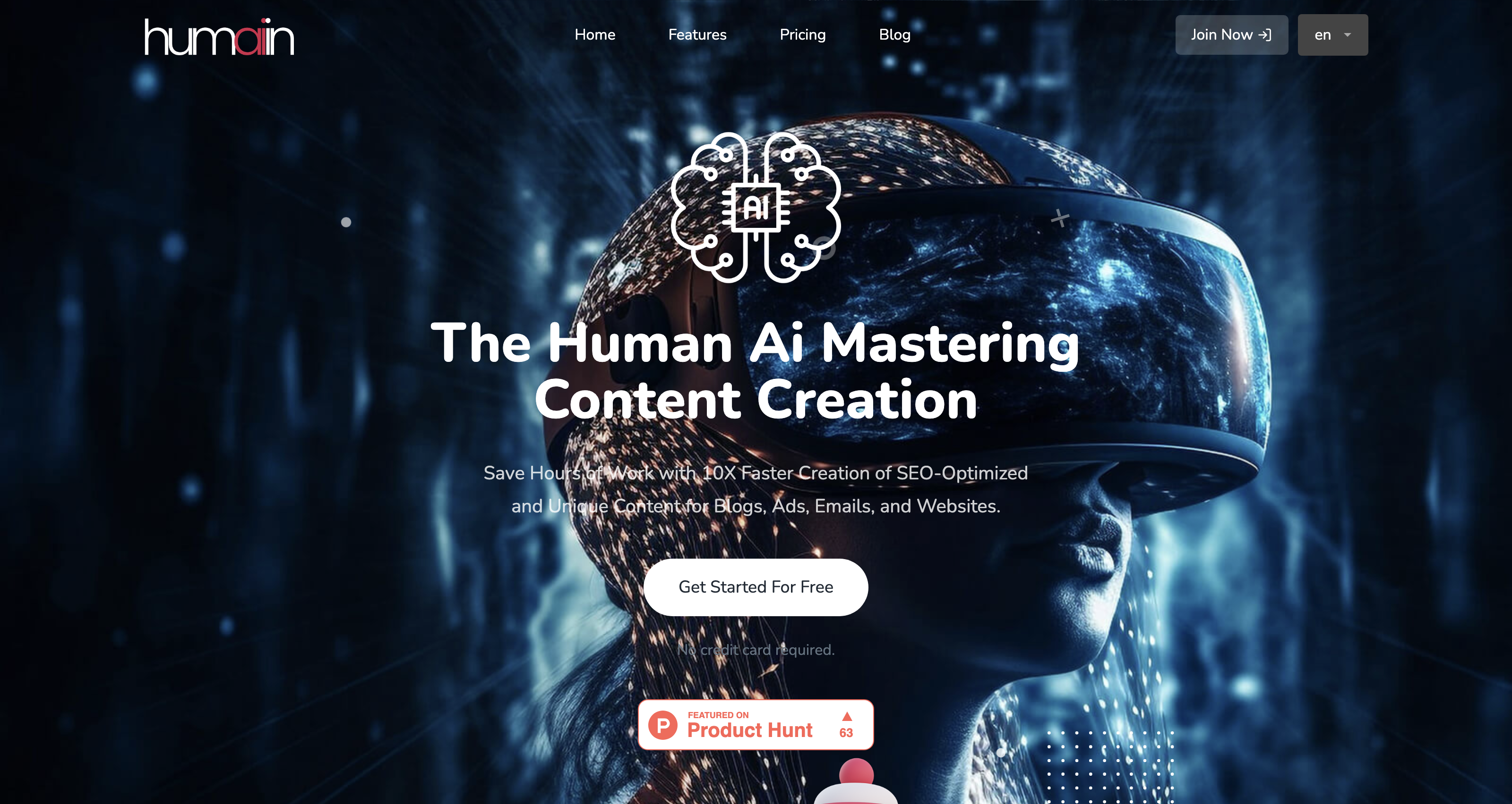 Humai.in : The Human Ai | Best AI Content & Image Generator - Ai Tools for Content generation