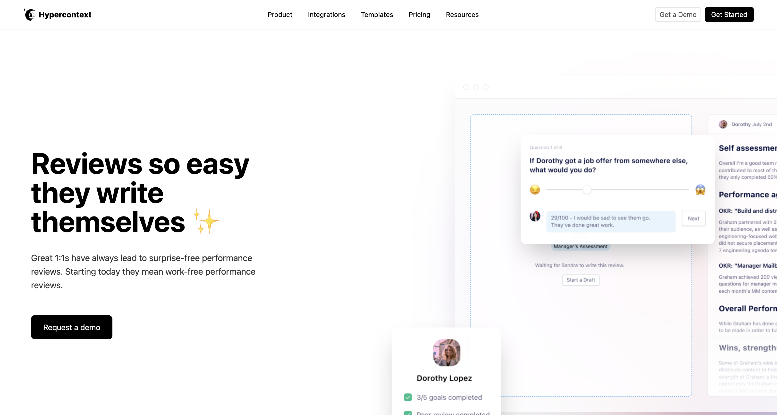 Performance Reviews so easy, that they write themselves šŖ