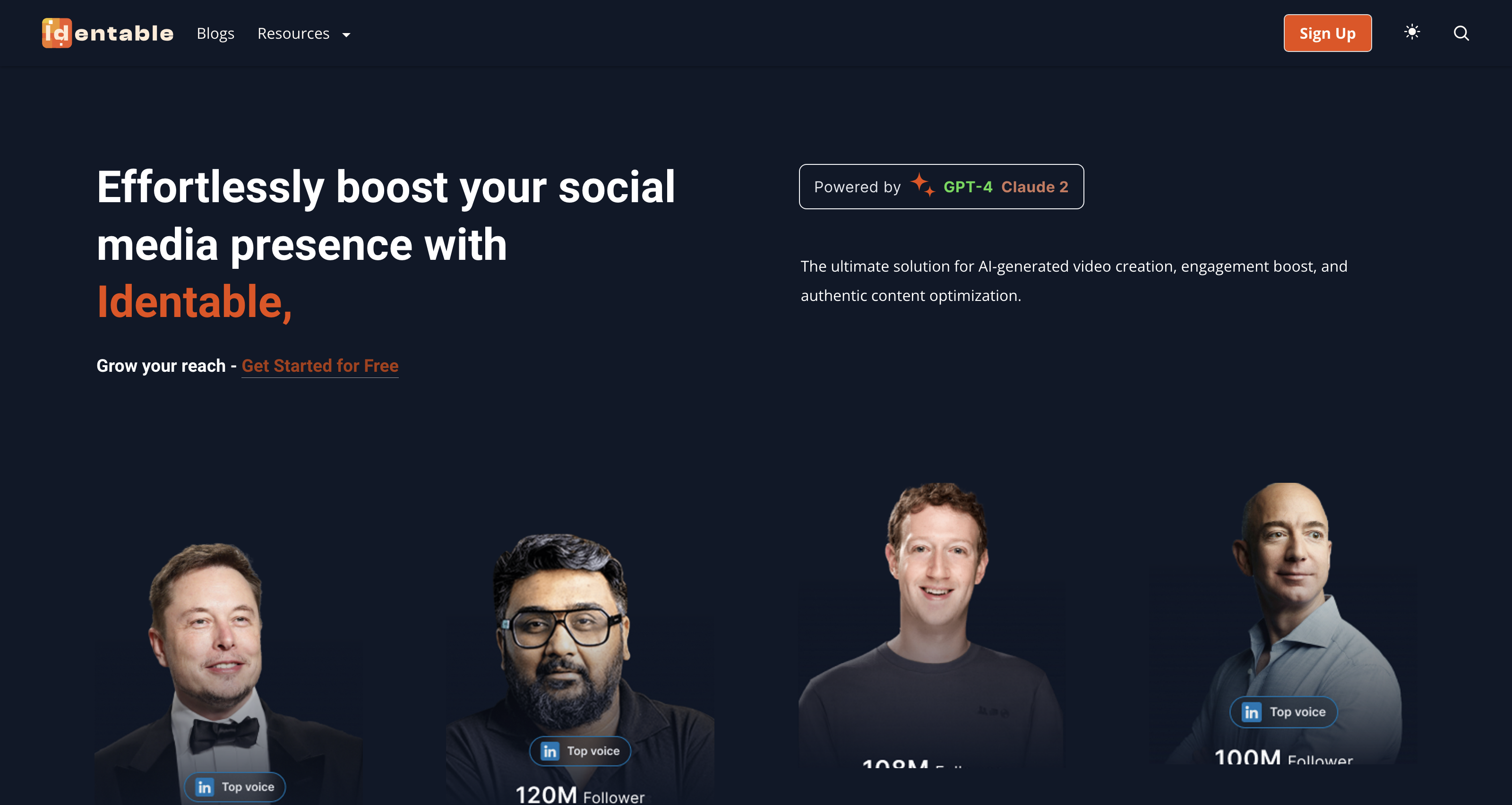 Identable - Your Go-To for Social Media Marketing Solutions