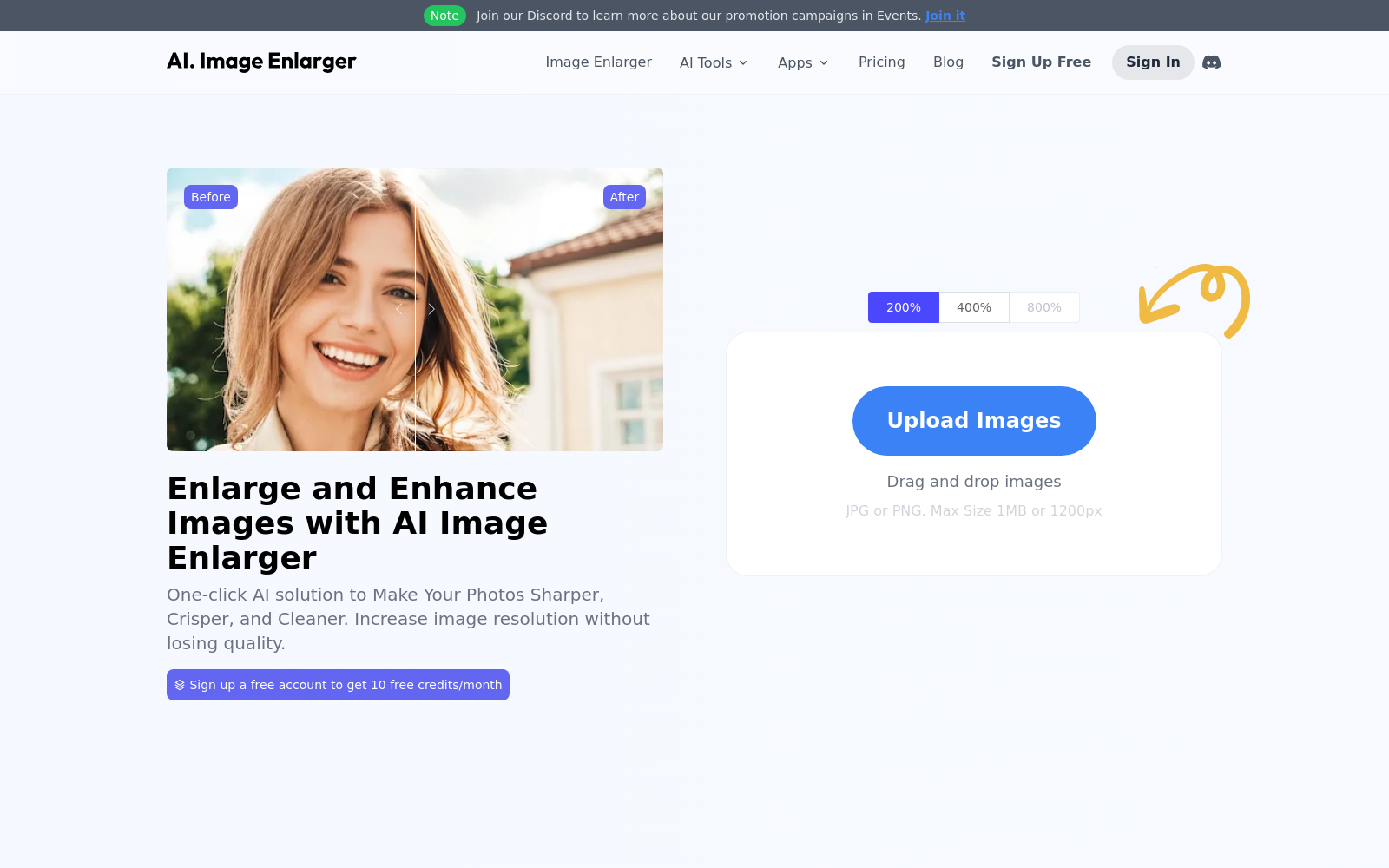 AI Image Enlarger | Enlarge Image Without Losing Quality! icon