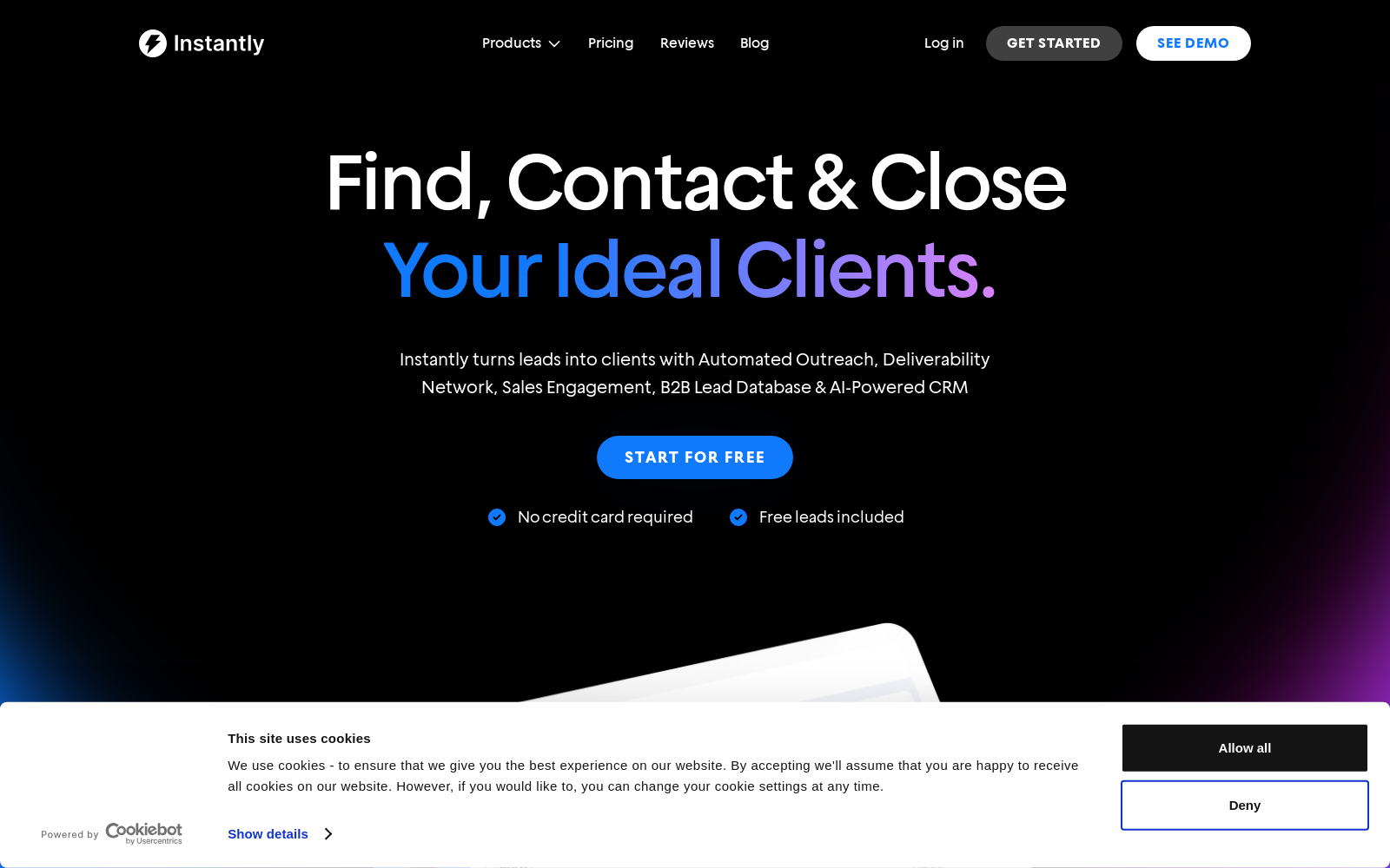 Instantly.ai - Sales Engagement & Lead Intelligence