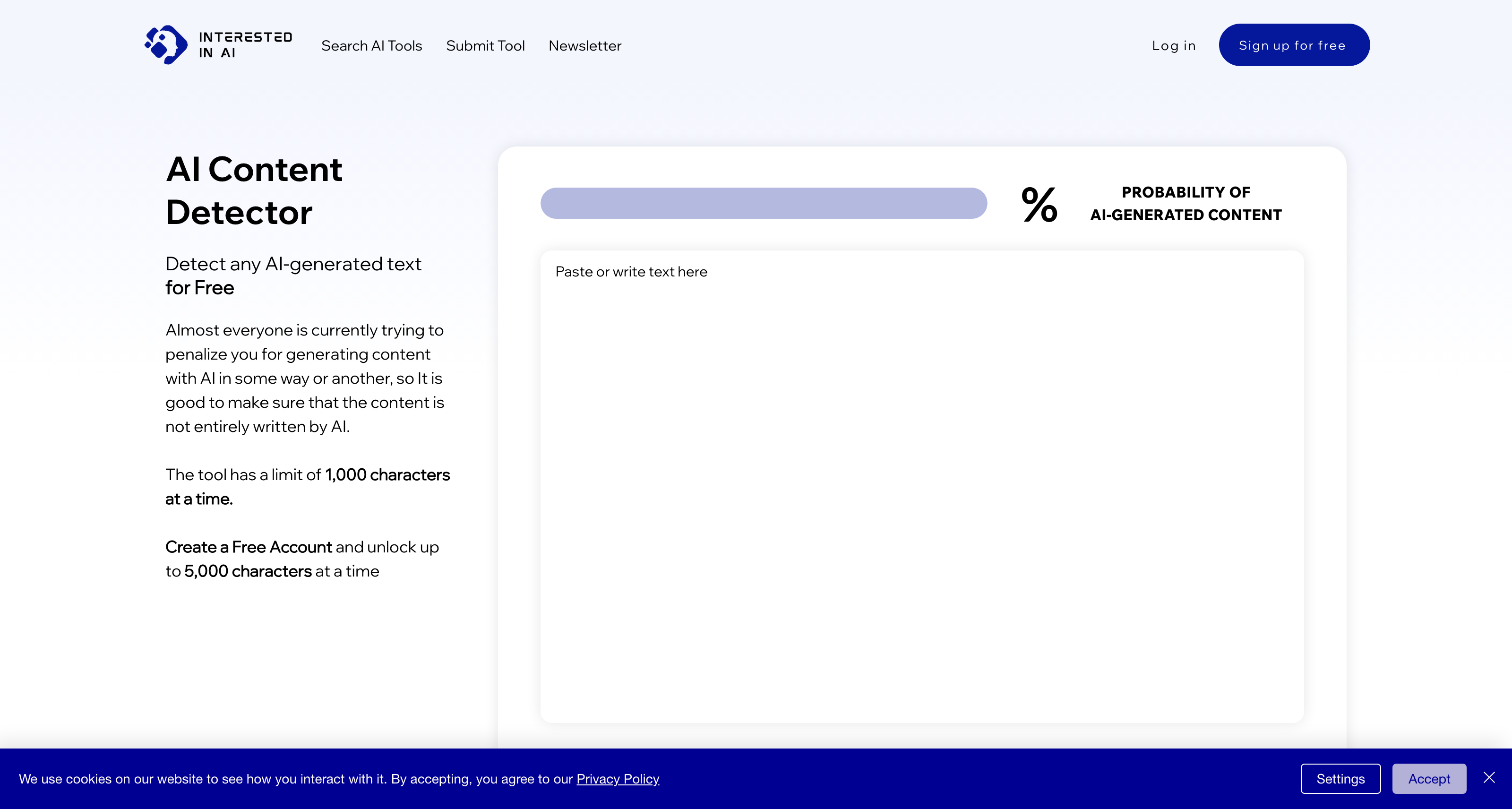 AI Content Detector | Identify AI-Generated Text