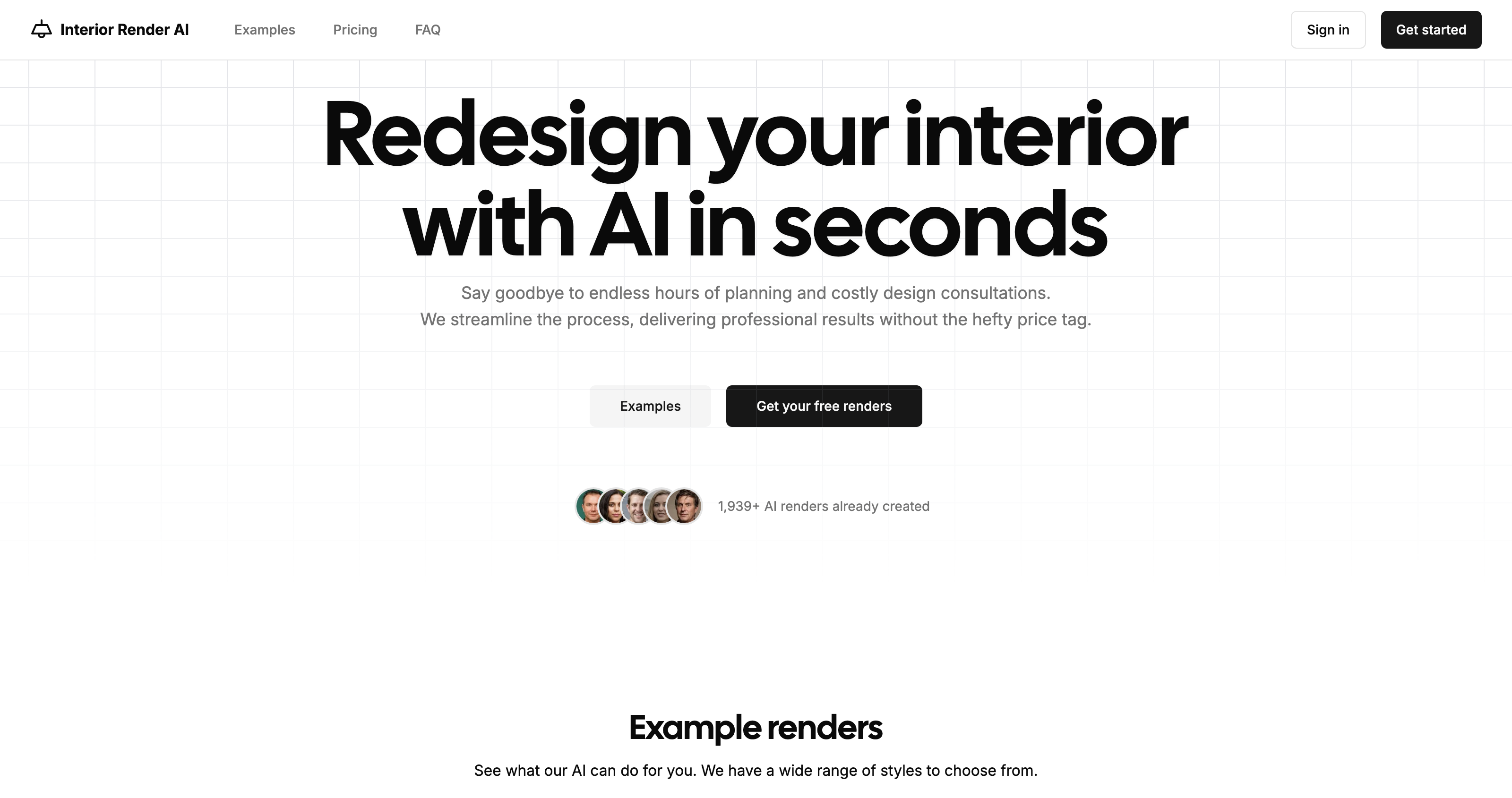 Interior Render AI - Redesign your interior with AI in seconds